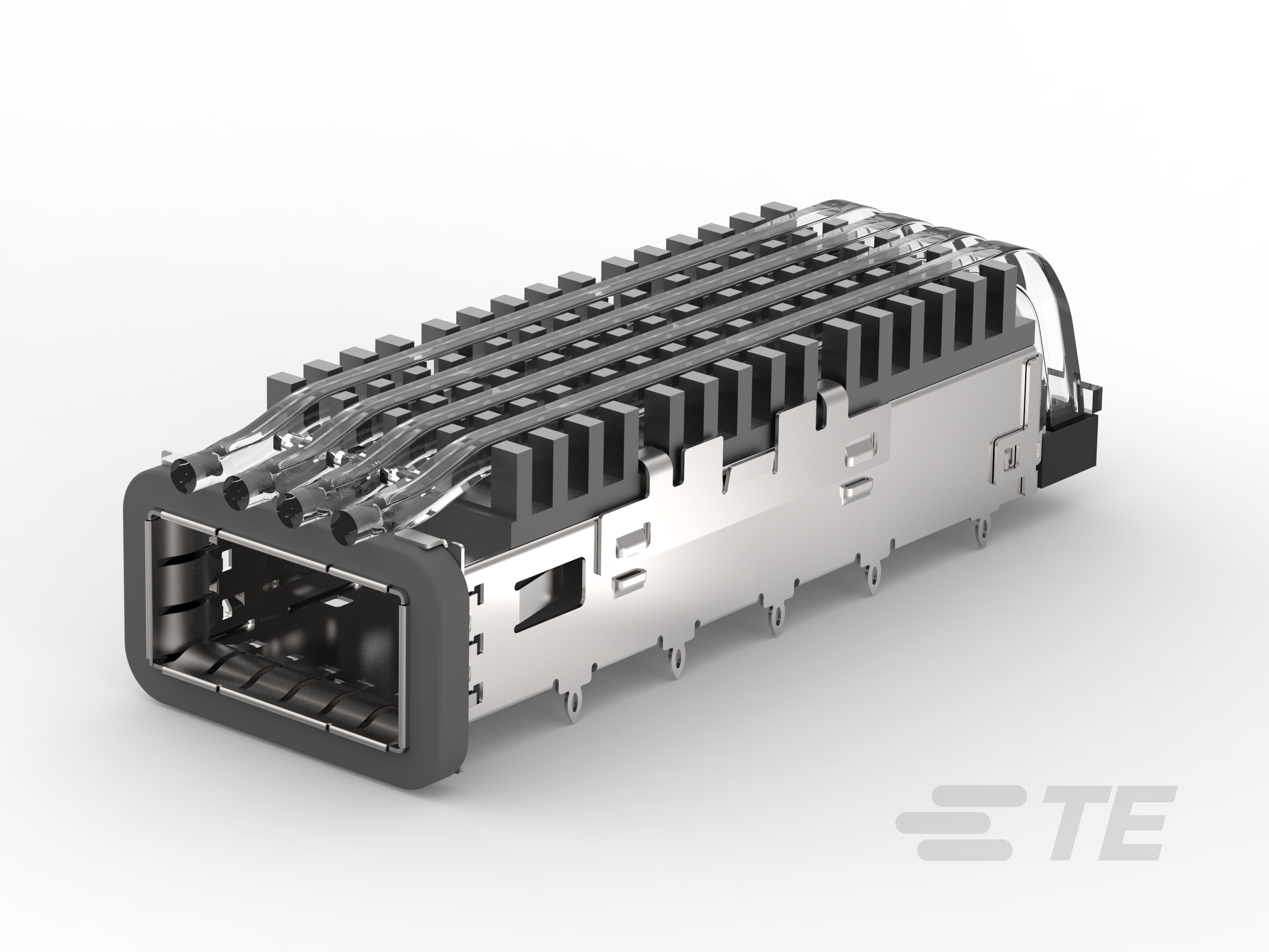 CAGE ASSY, QSFP28 1X1, GASKET, HS, LP-4-2170754-2