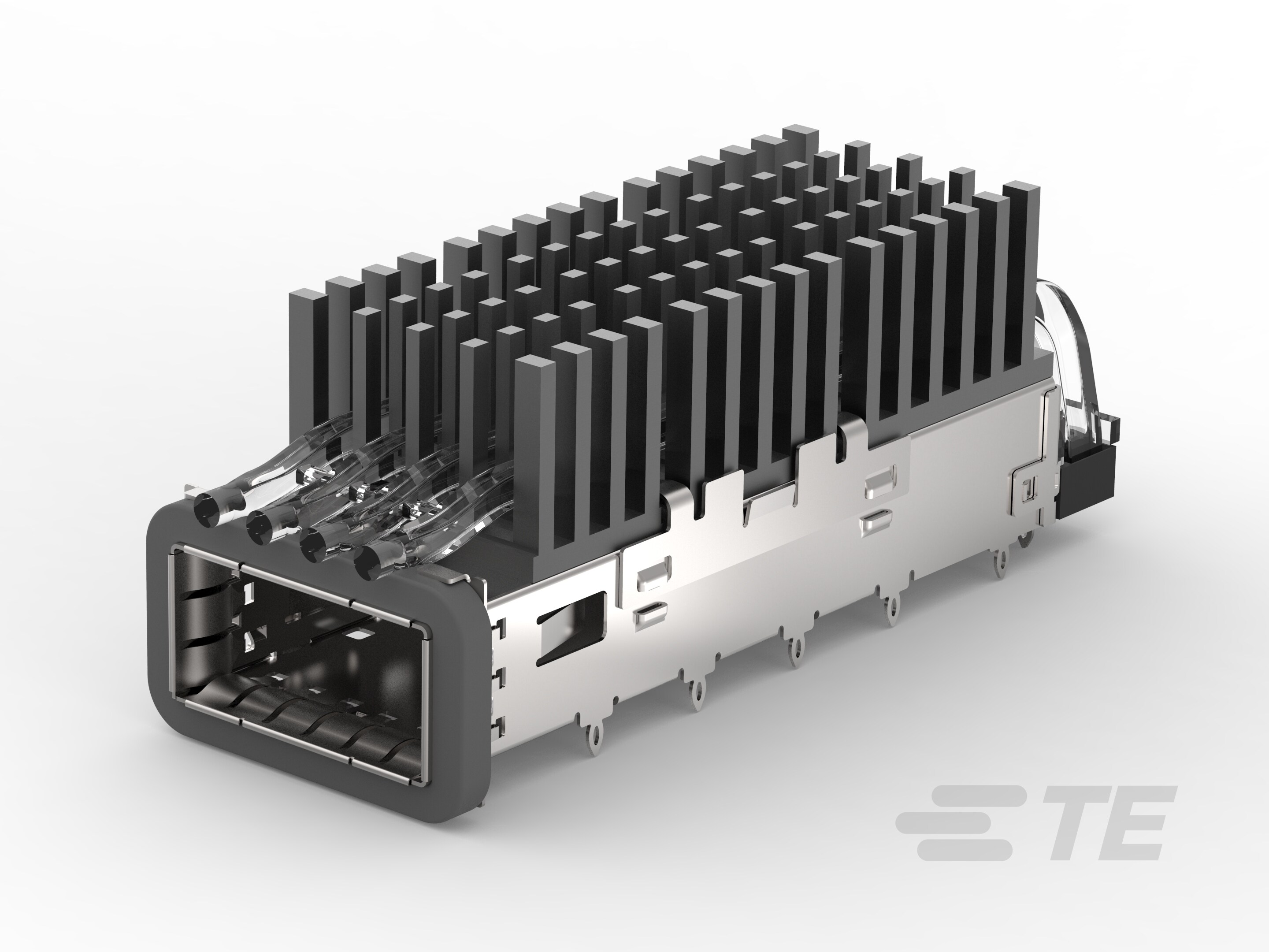 CAGE ASSY, QSFP28 1X1, GASKET, HS, LP-4-2170754-9