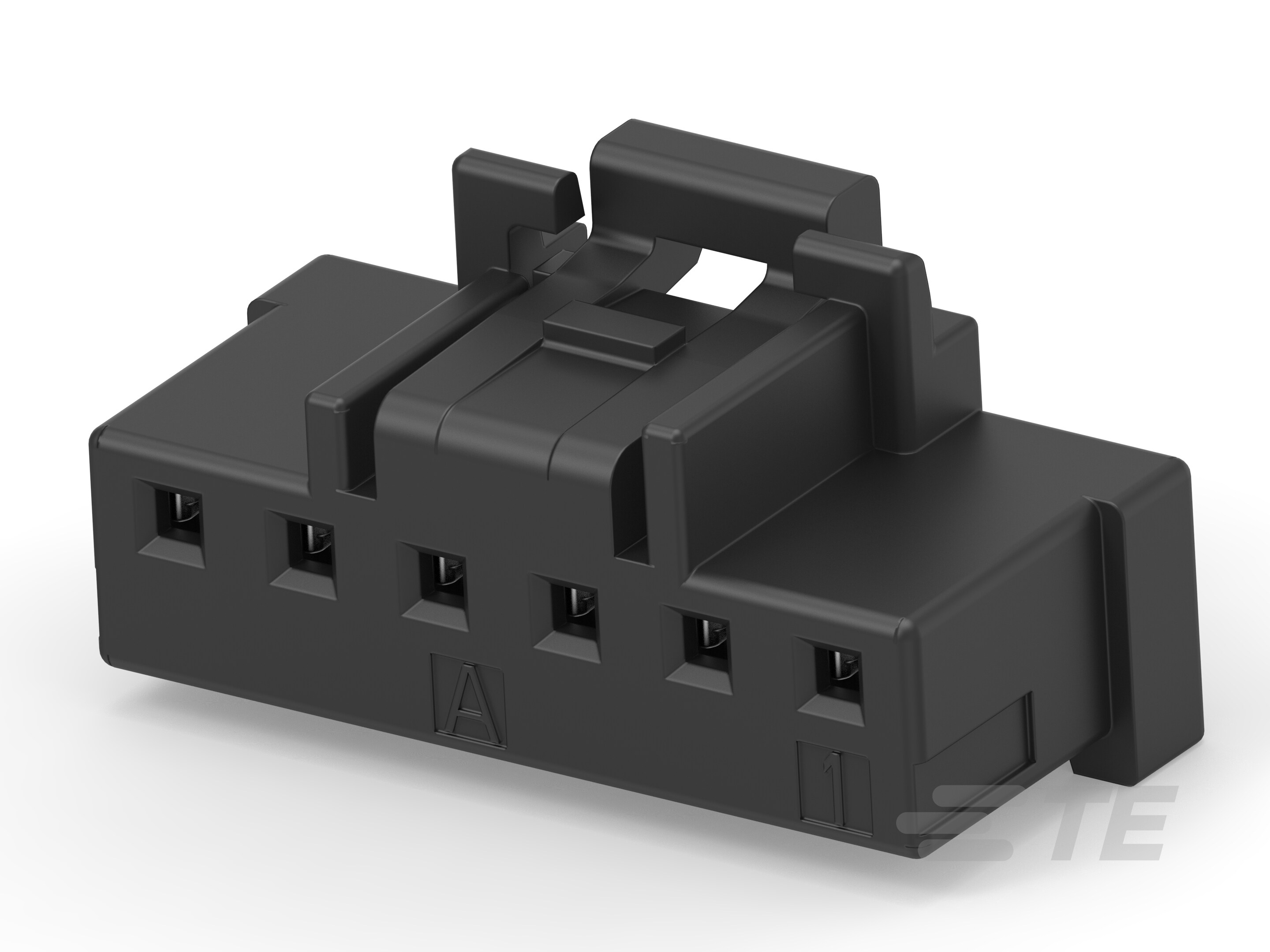 SGI2.0 PLUG ASSEMBLY 6P, KEY B,BLK-4-2232979-6