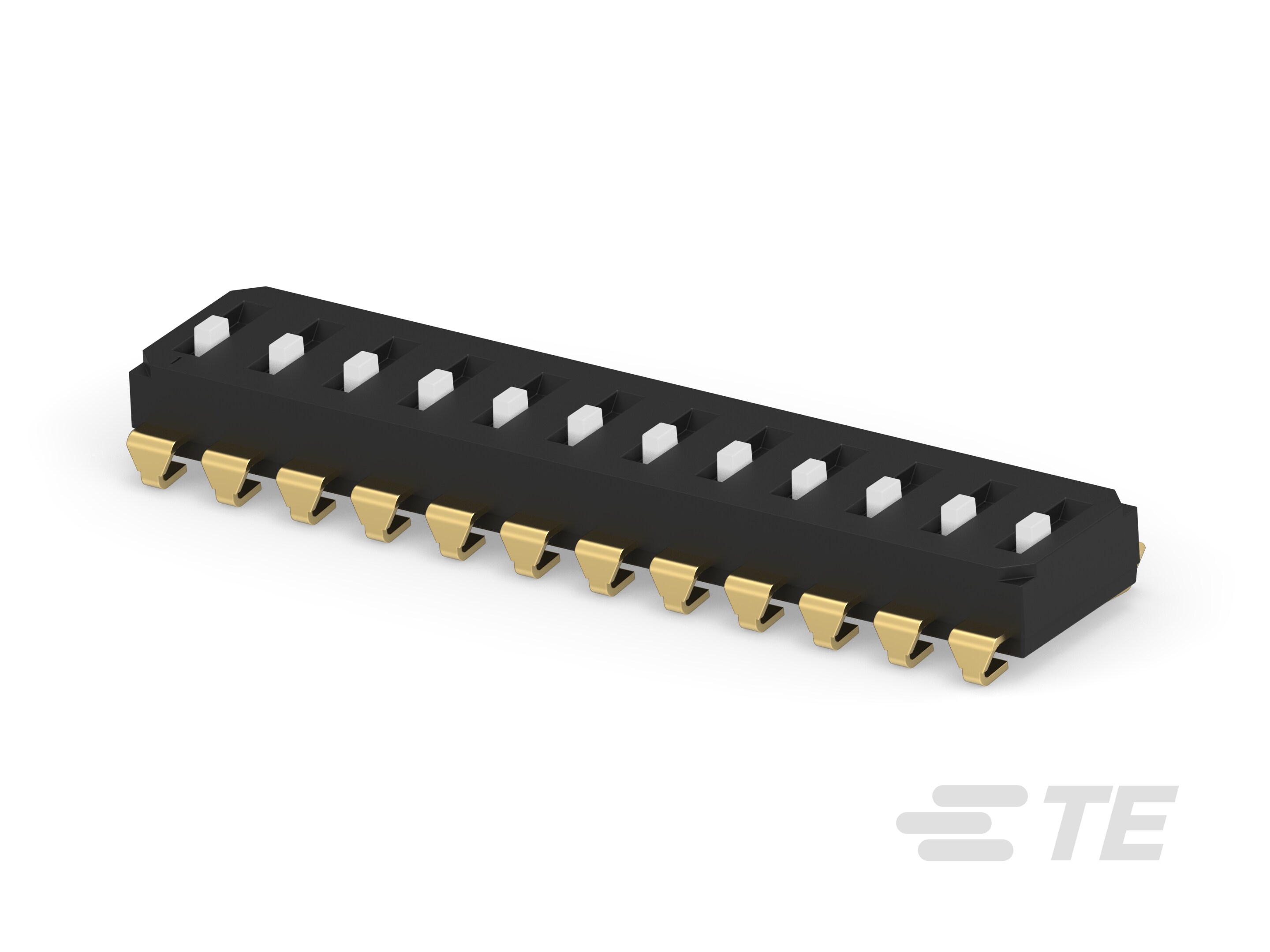 END STACK DIP 12P J RAISED  T&R-4-2319847-2