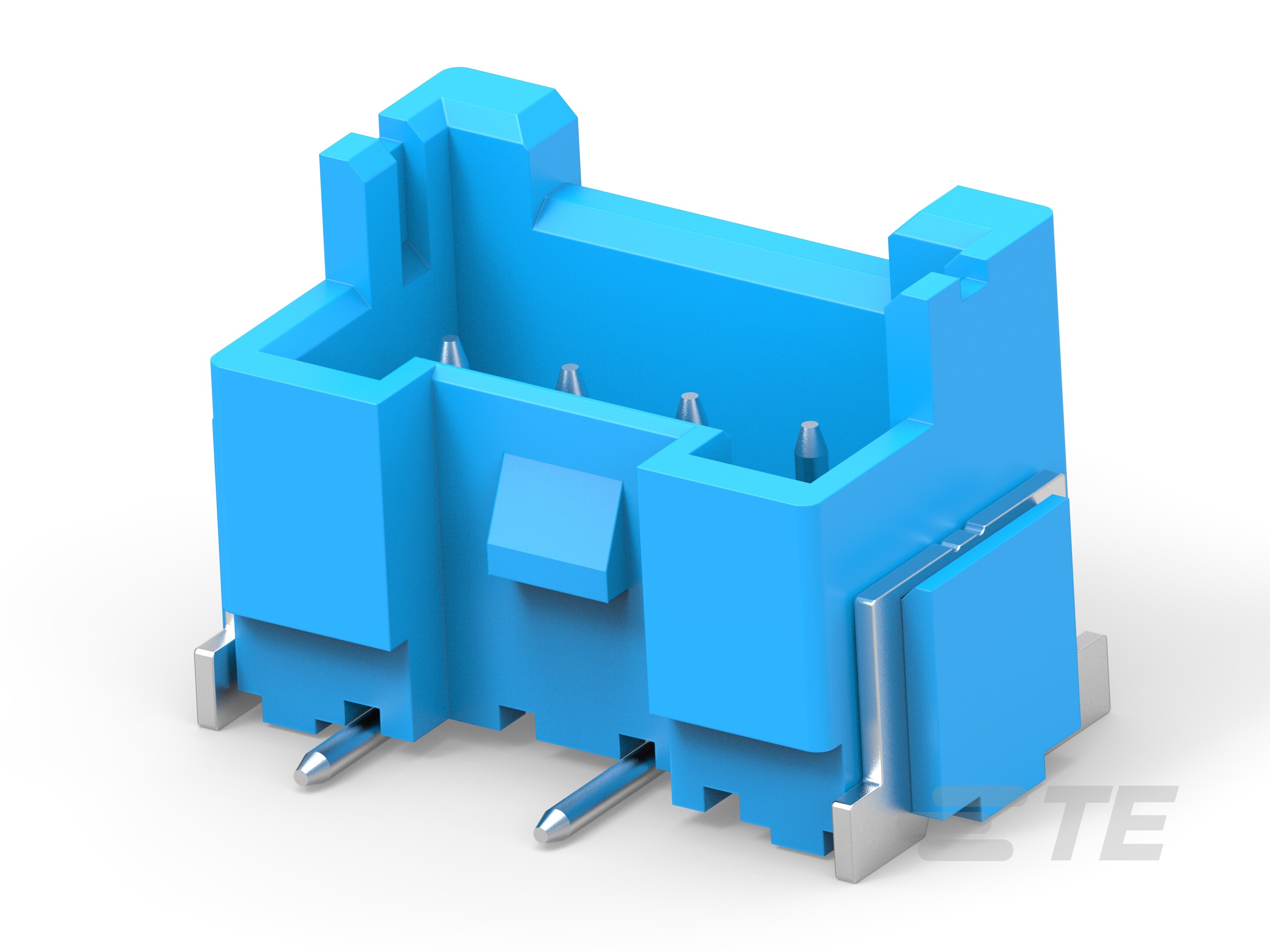 EP2.5 single row SMT header,4P,blue-4-2365497-4