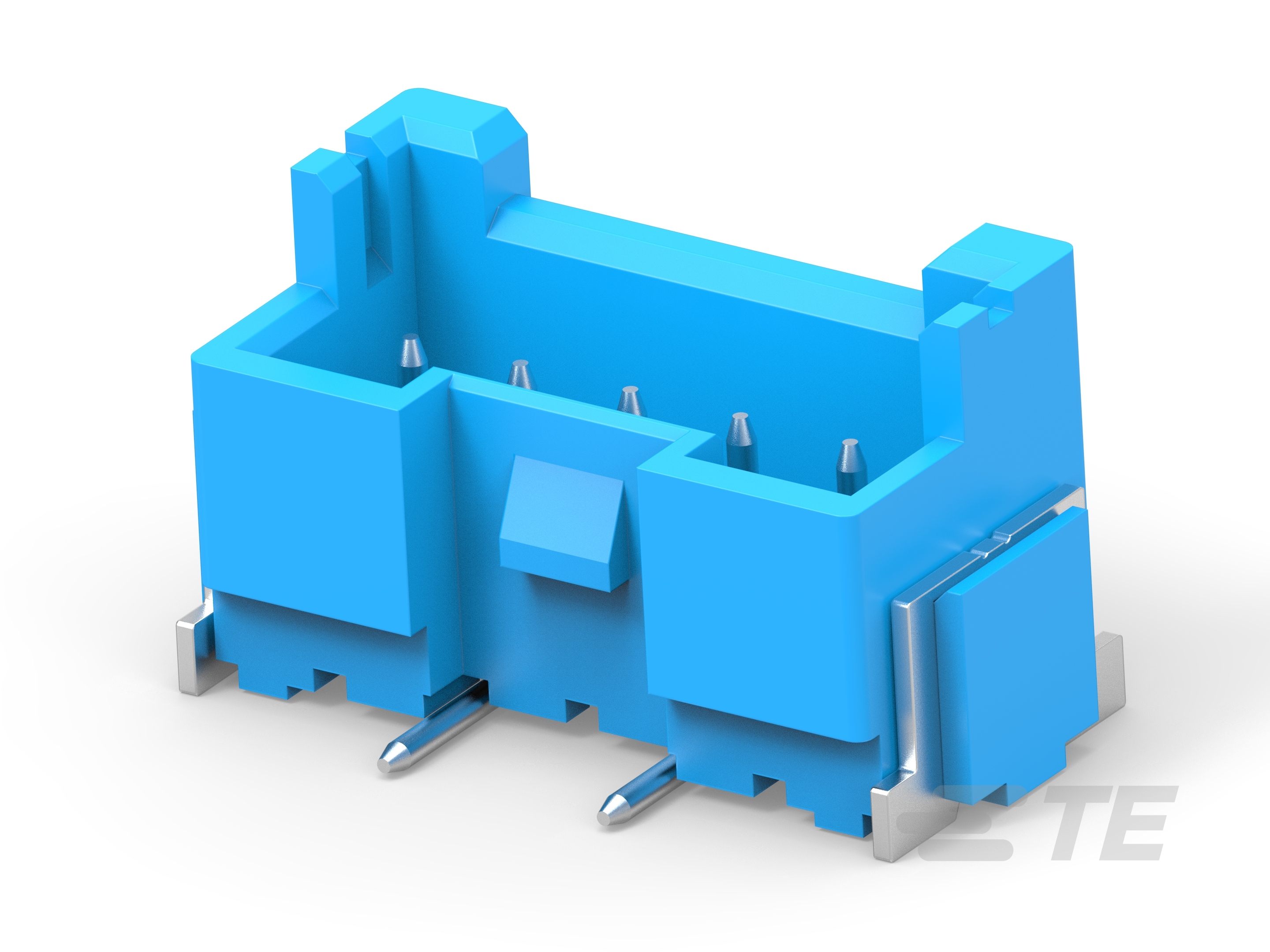 EP2.5 single row SMT header,5P,blue-4-2365497-5