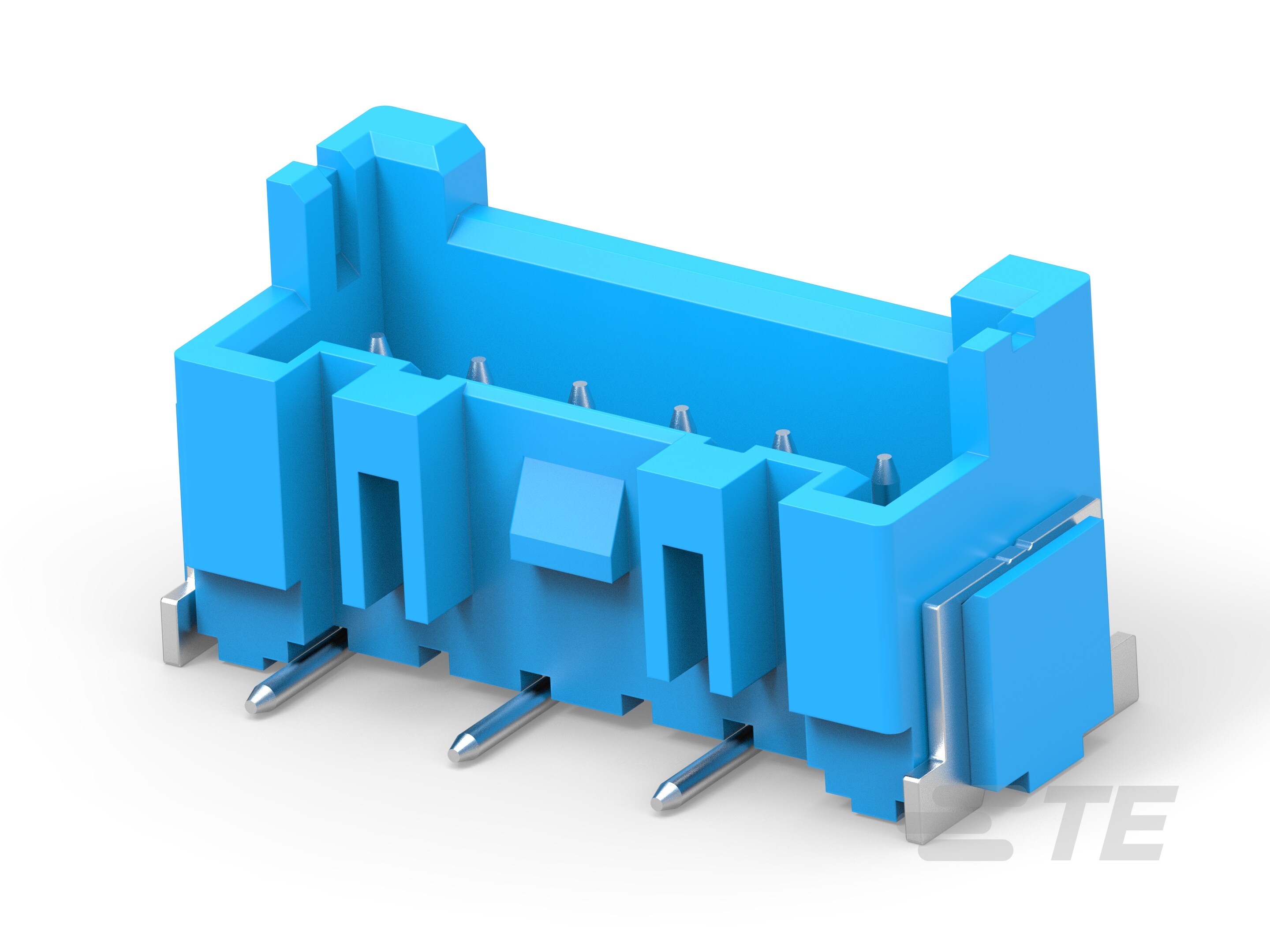 EP2.5 single row SMT header,6P,blue-4-2365497-6