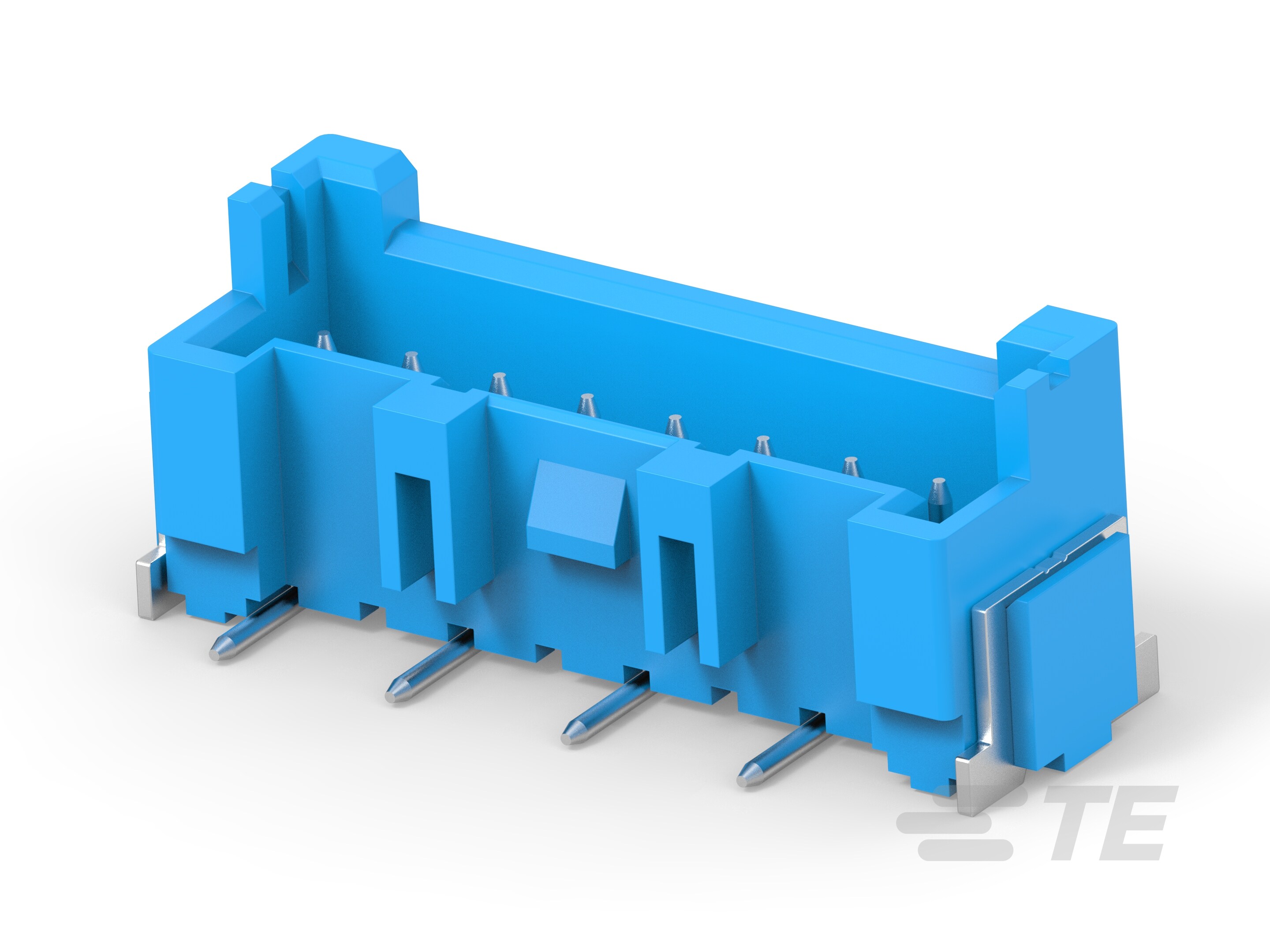 EP2.5 single row SMT header,8P,blue-4-2365497-8