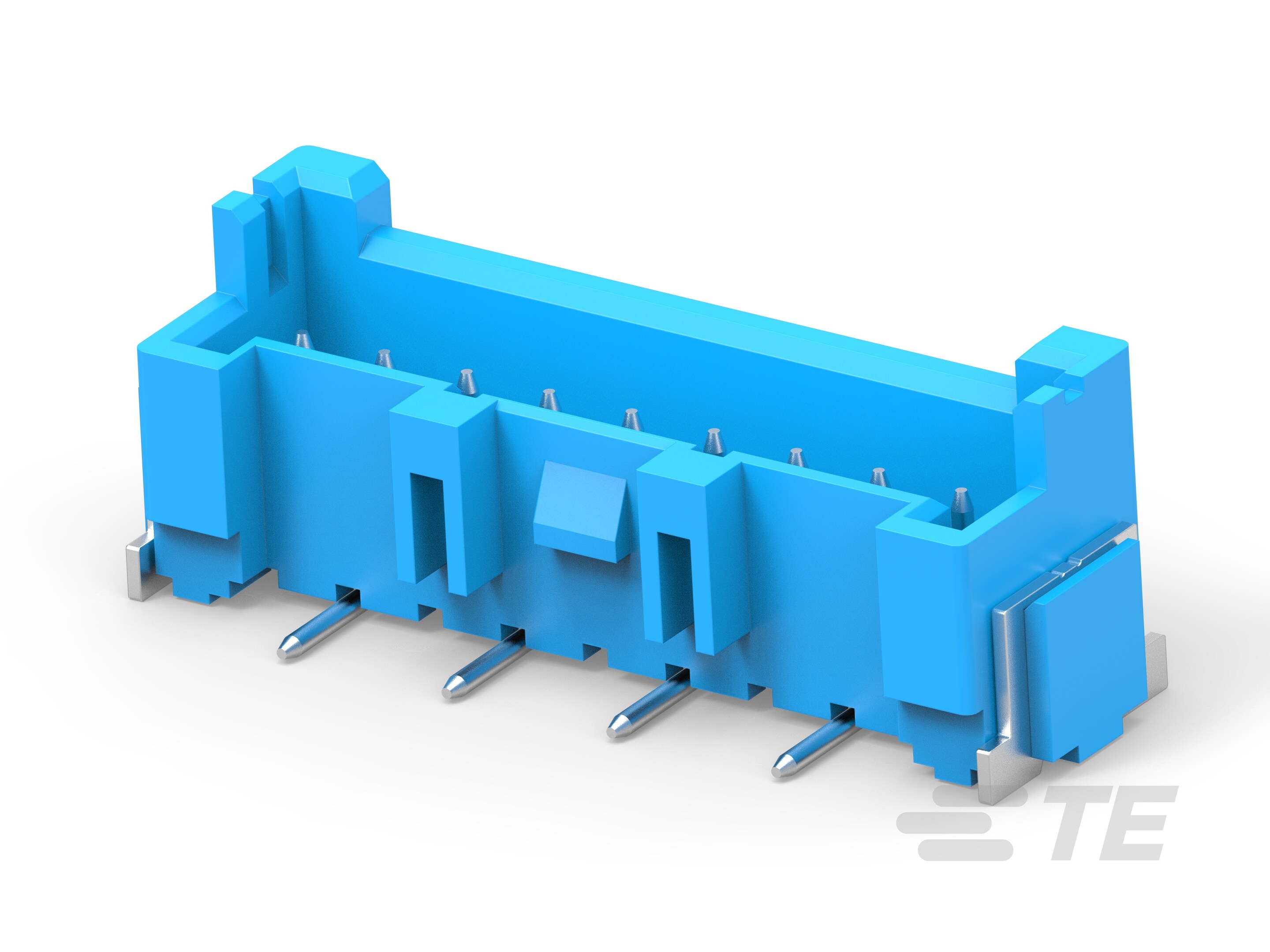 EP2.5 single row SMT header,9P,blue-4-2365497-9