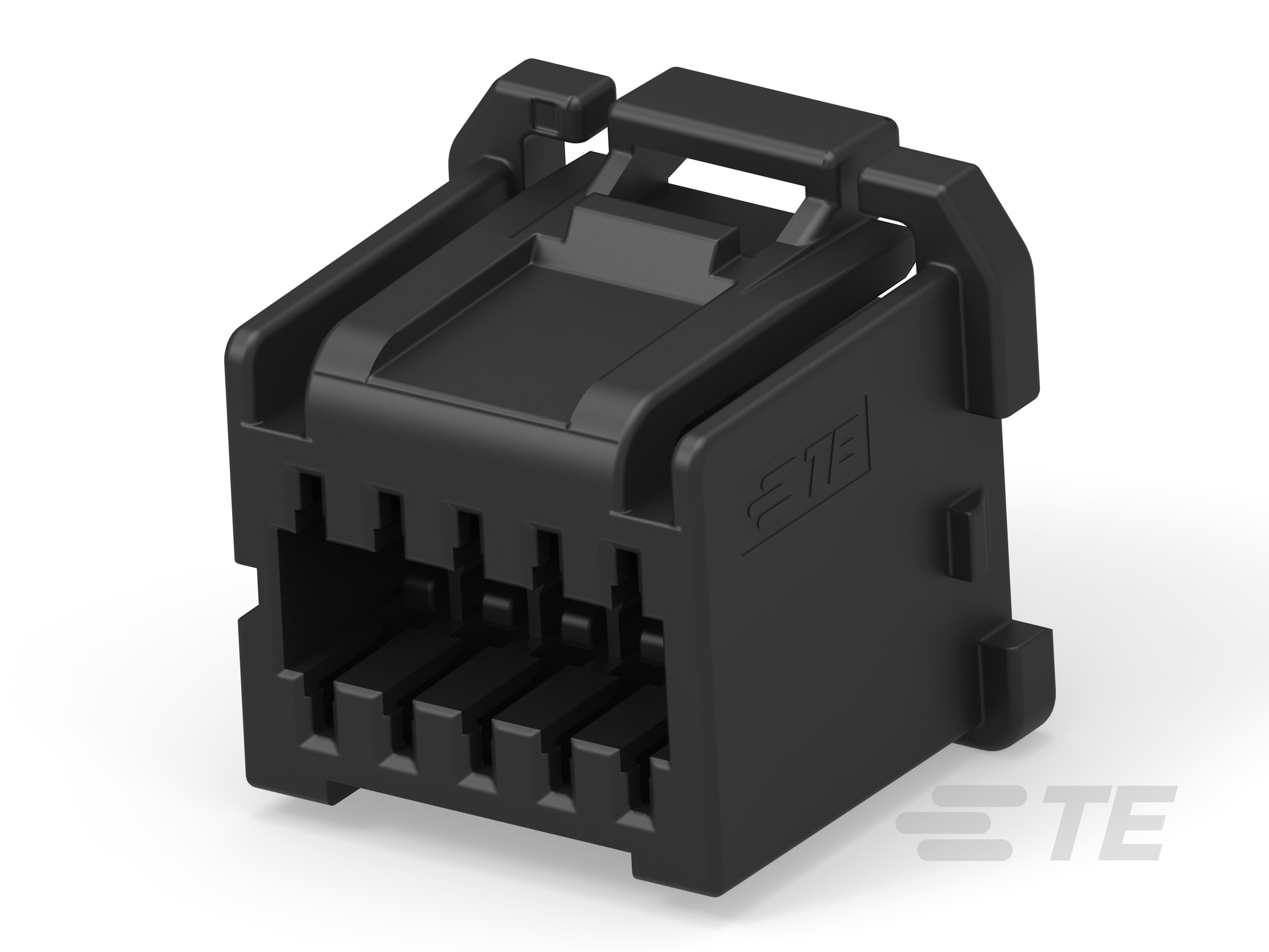 SGI 1.5 PLUG HSG, 10P, KEY E, BLACK-4-2426397-5