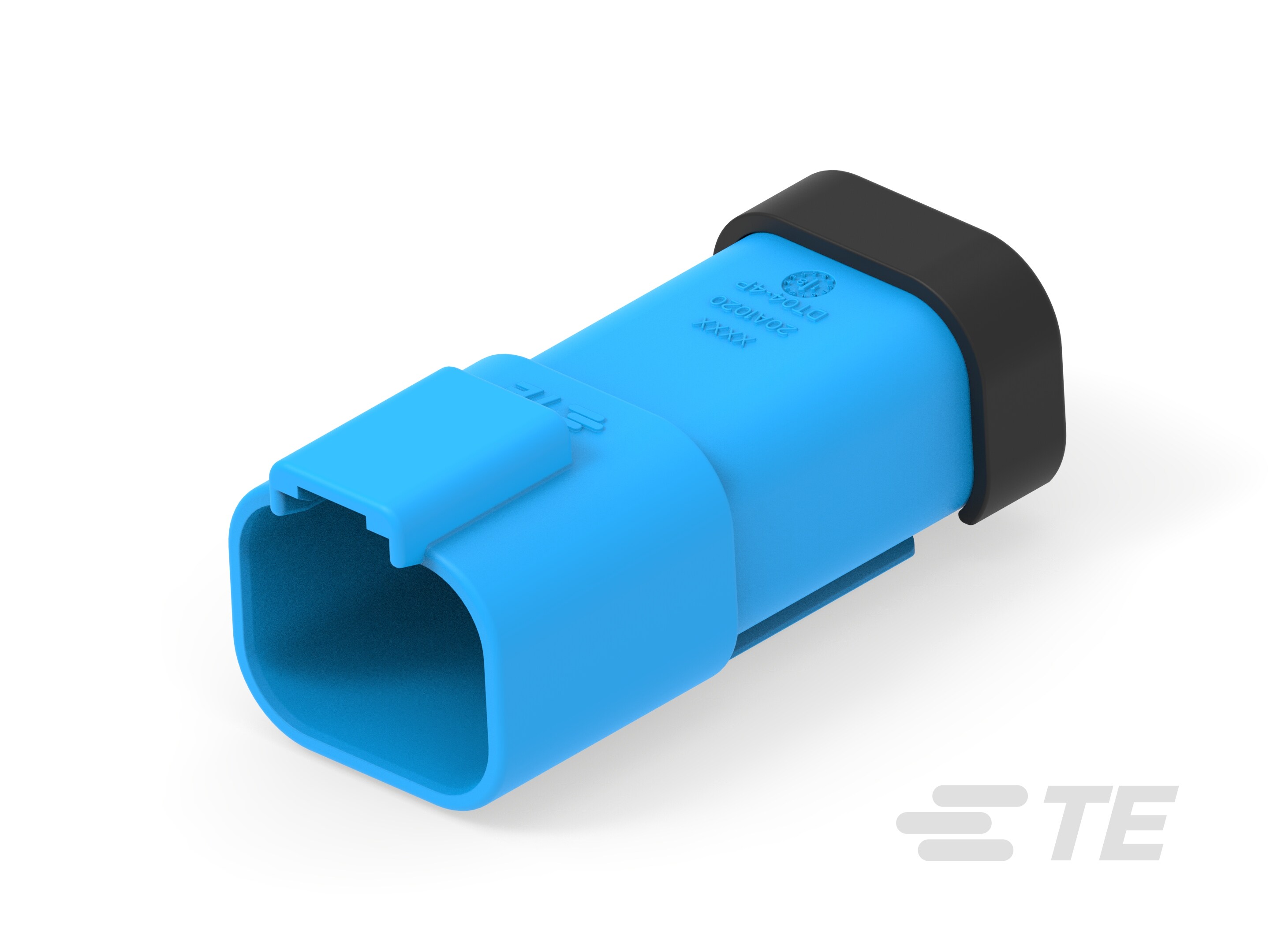 DT04-4P-EE06, RCPT, 4P, BLU, N, CAP-4-2448112-3