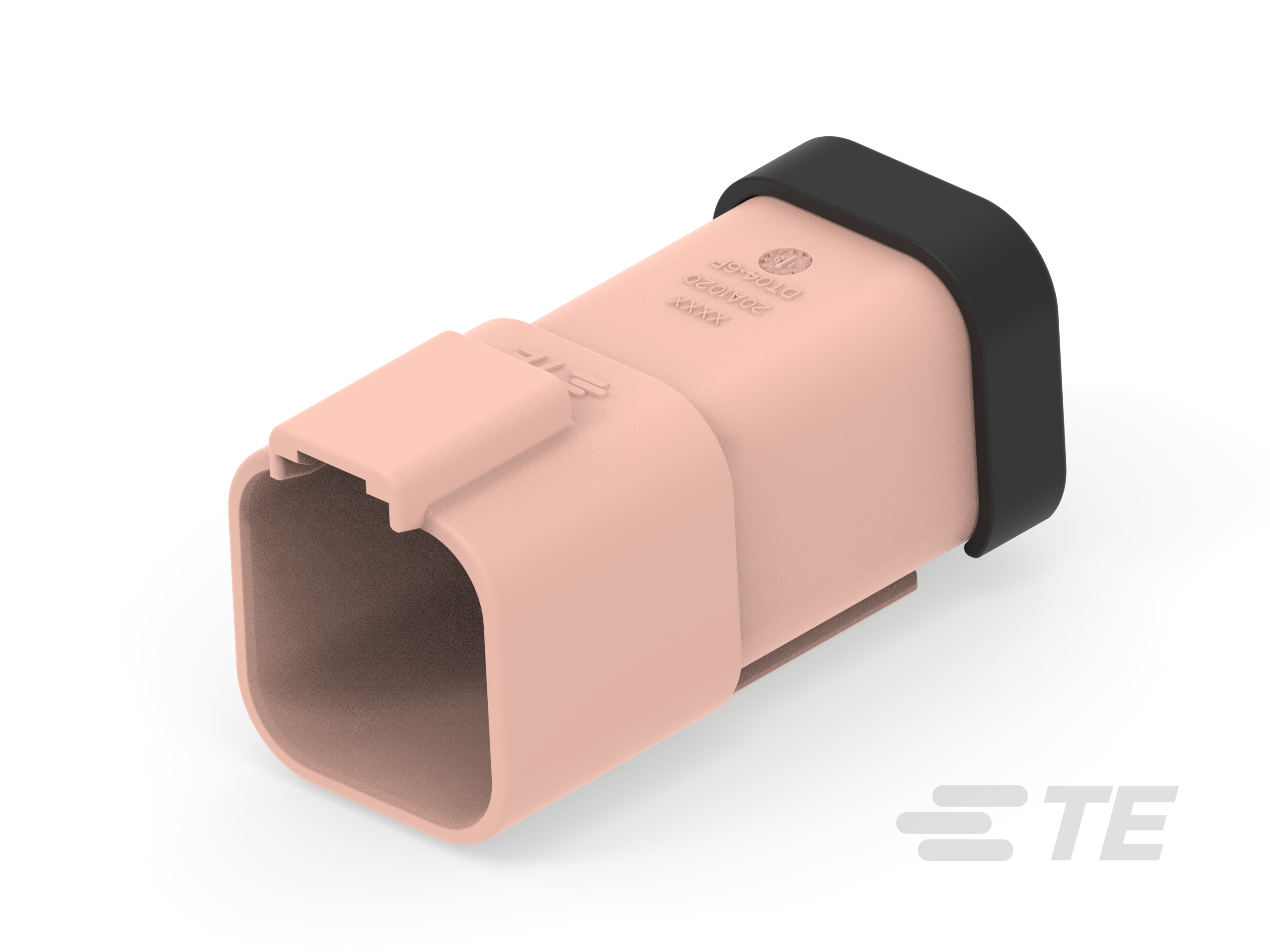 DT04-6P-EE14, RCPT, 6P, BRN, N, CAP-4-2448114-1