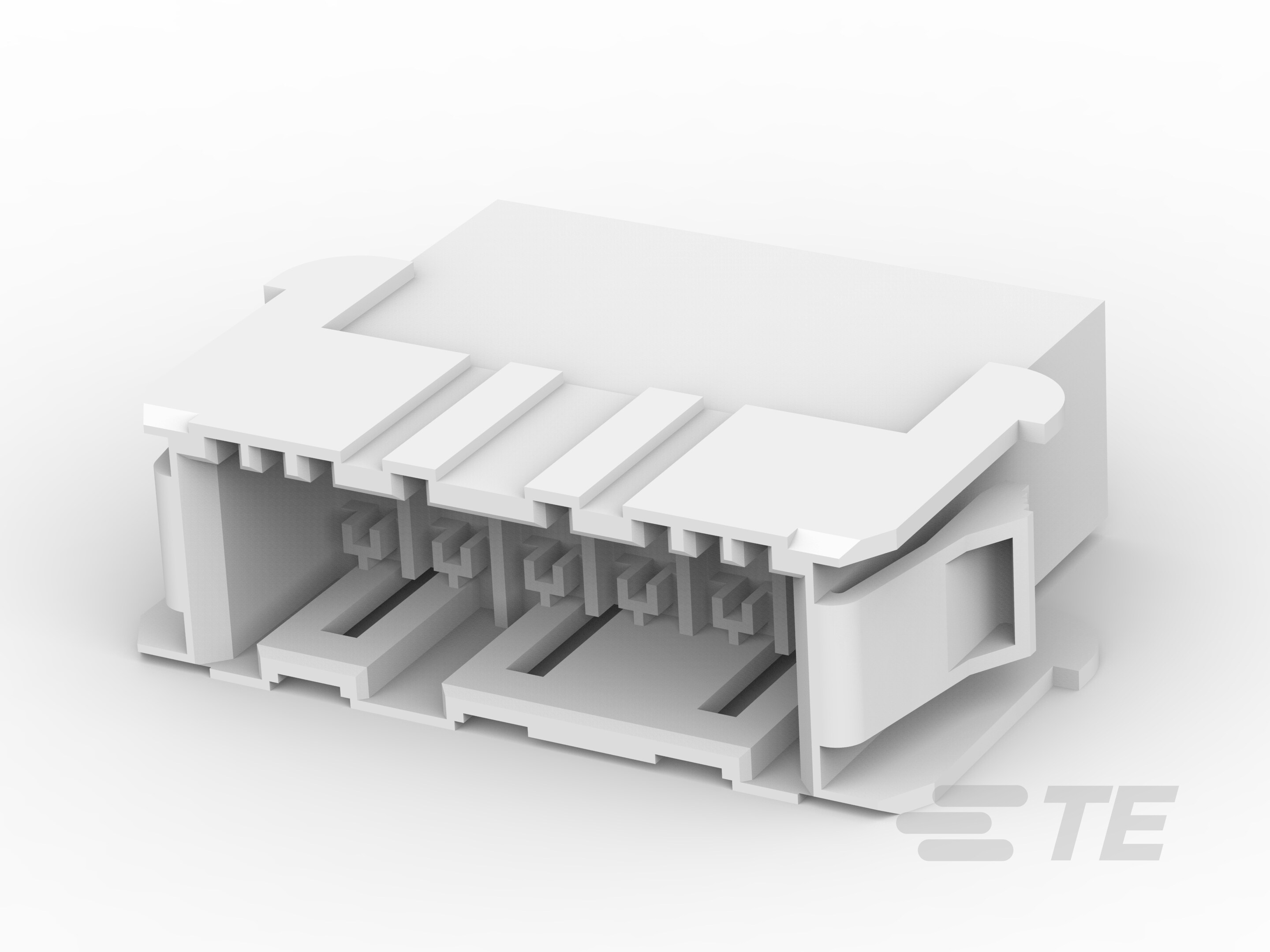 6POS. FASTIN-FASTON* TAB HSG, RAST5-5-1241967-6