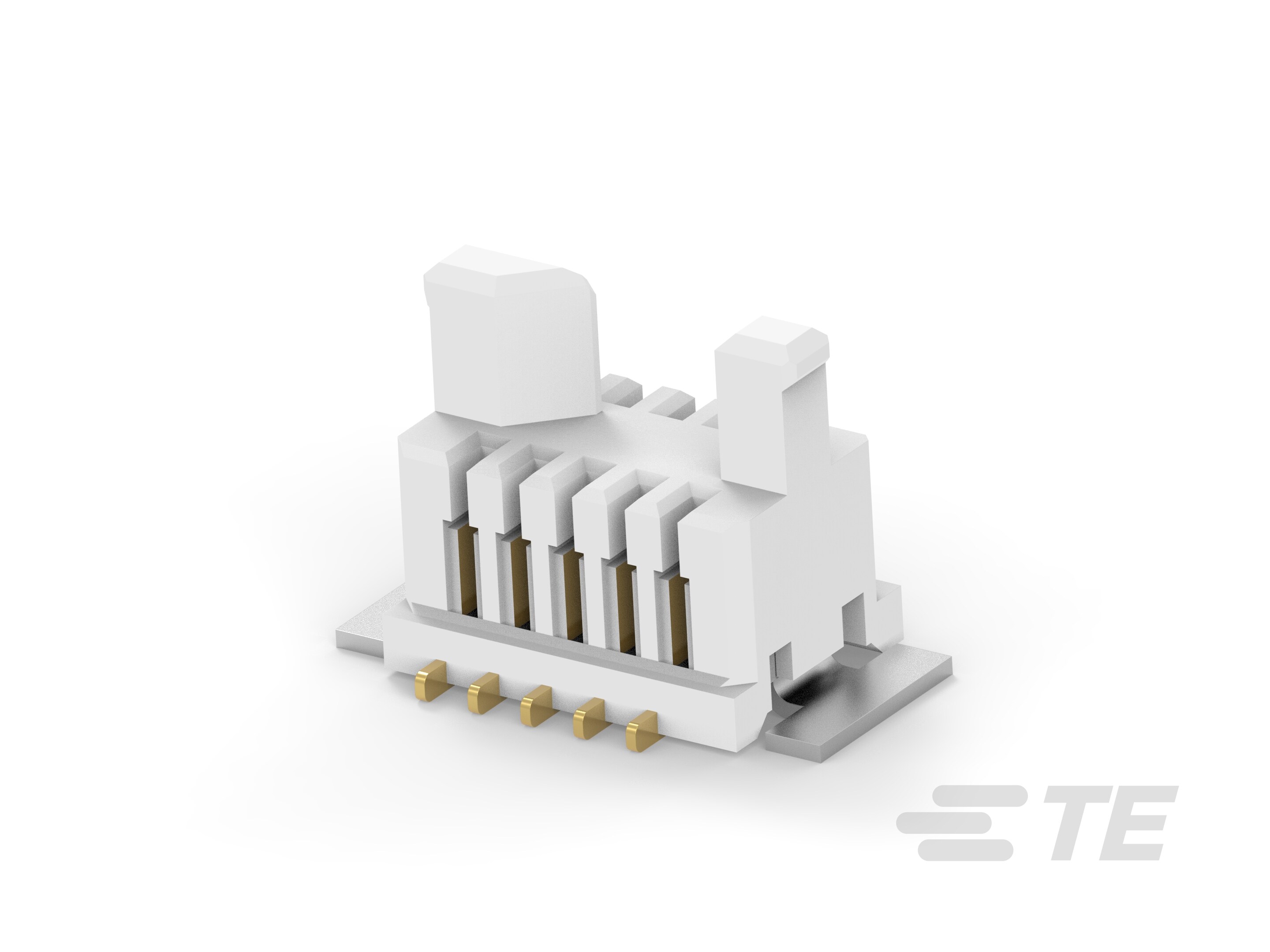 RCPT ASSY,10 POS,VERT,0.8MM MI-5-1375870-3