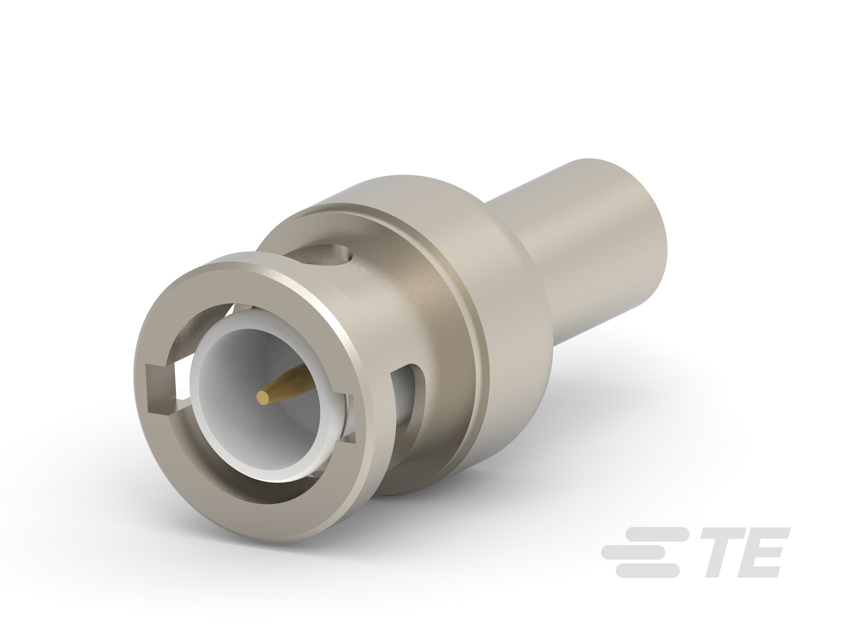 BNC Str Plg Hex 75Ohm Nickel Pltd RG59B/-5-1634502-3