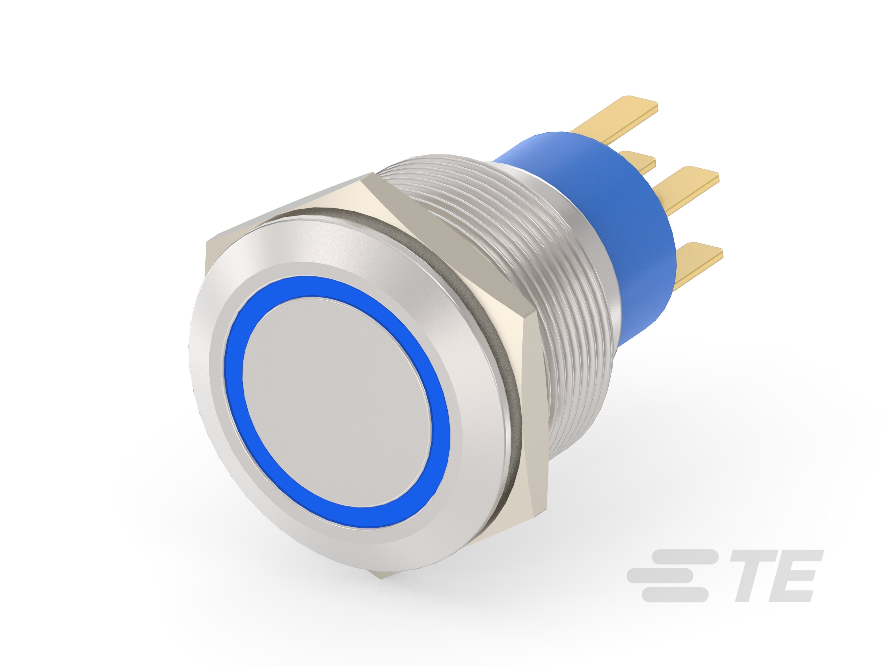 AV22 DPL 0.4VA MOVE RING LED BLUE 24V-8-2213772-0