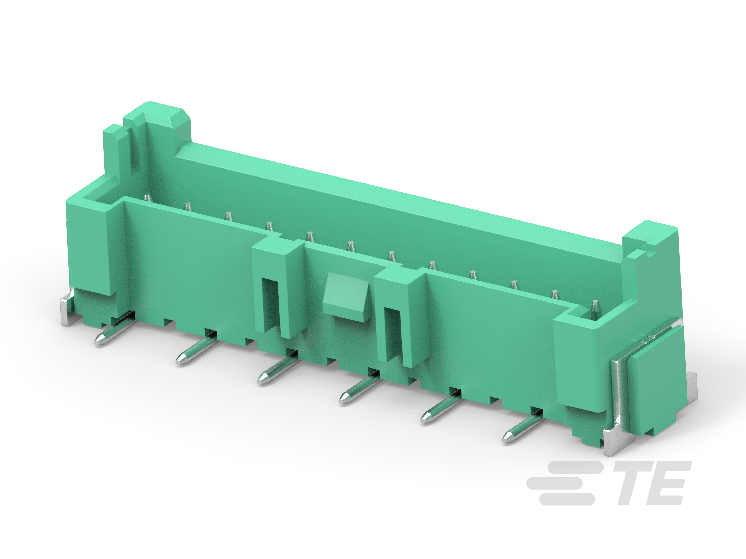 EP2.5 single row SMT header,12P,green-5-2365497-8