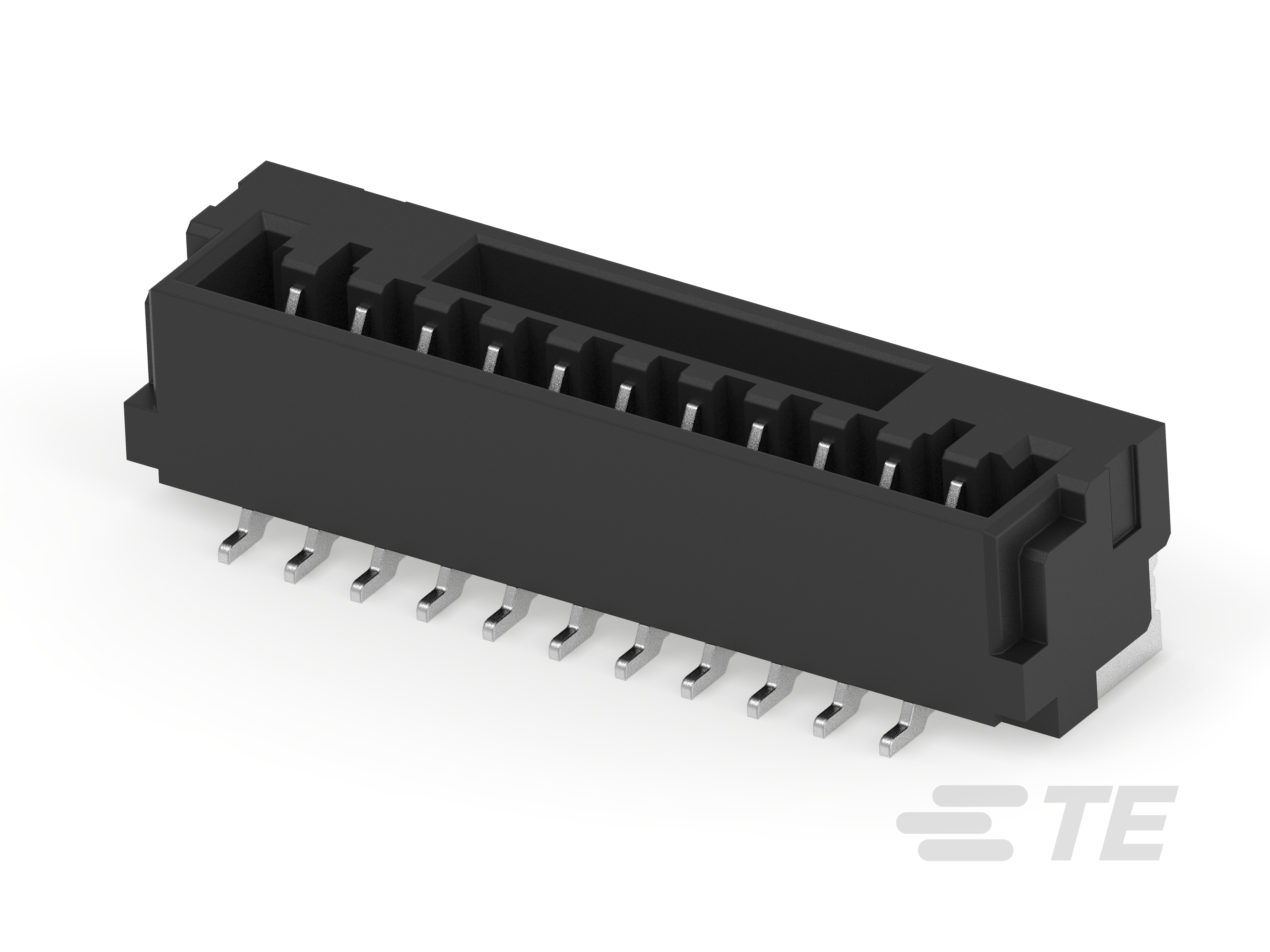 1.25P 11POS WTB VERT BRD W LATCH TIN BL-5-2390138-1