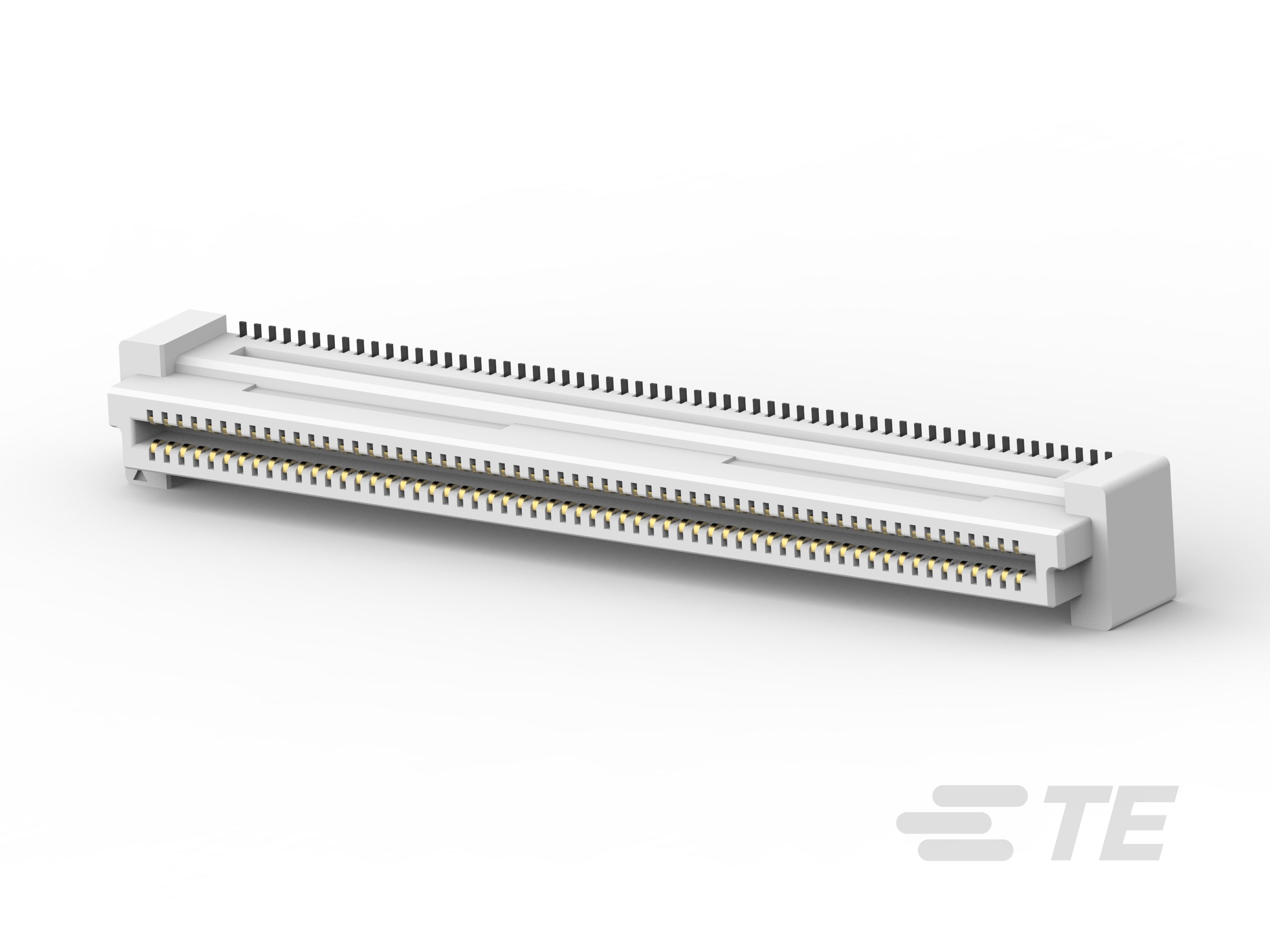 Receptacle Connector: Free Height, PCB Mount for Parallel Stacking-CAT-313-RCB120