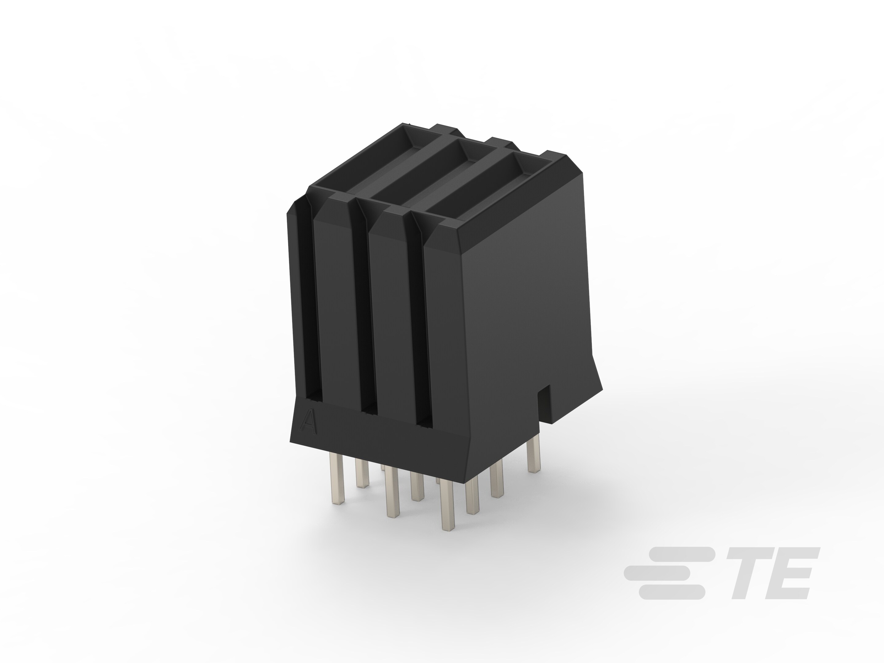 UPM VERTICAL REC 3P CONN, HI CURRENT-5-5223955-4