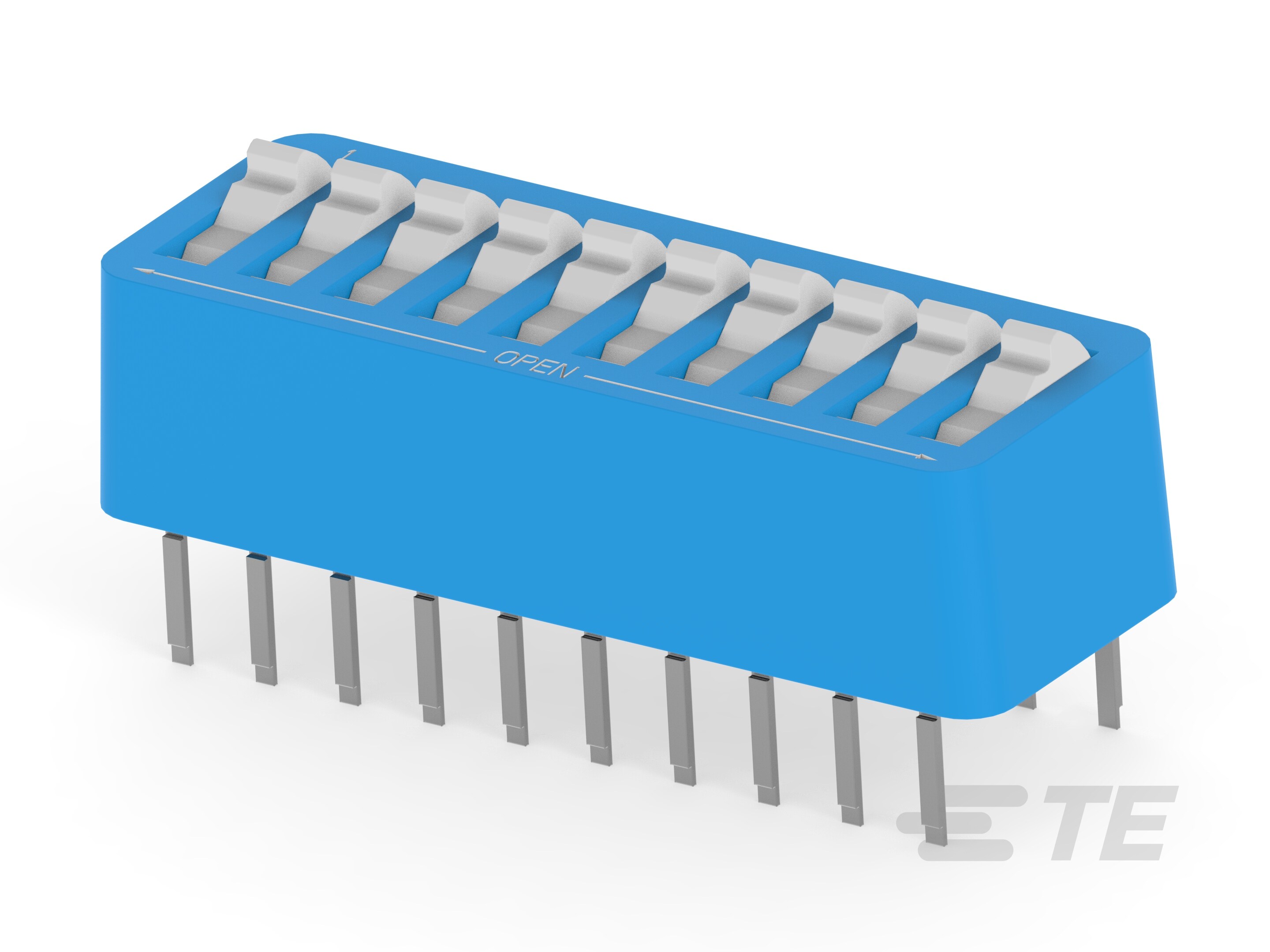 DIP SW 10P SPST SPLC MARKING-5-5435640-1