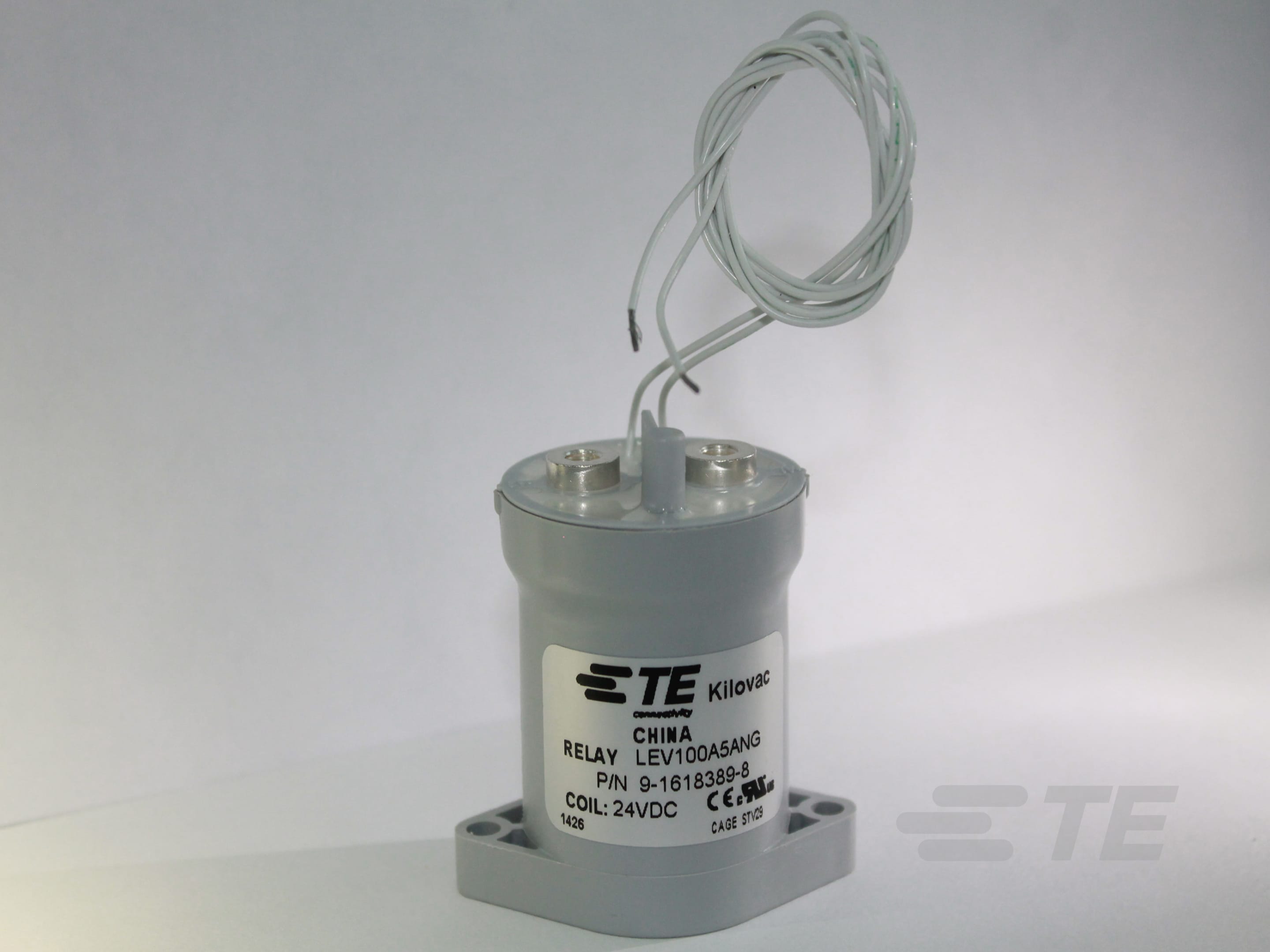 LEV100A7ANG=RELAY, 28Vdc SPST-NO-6-1618400-4
