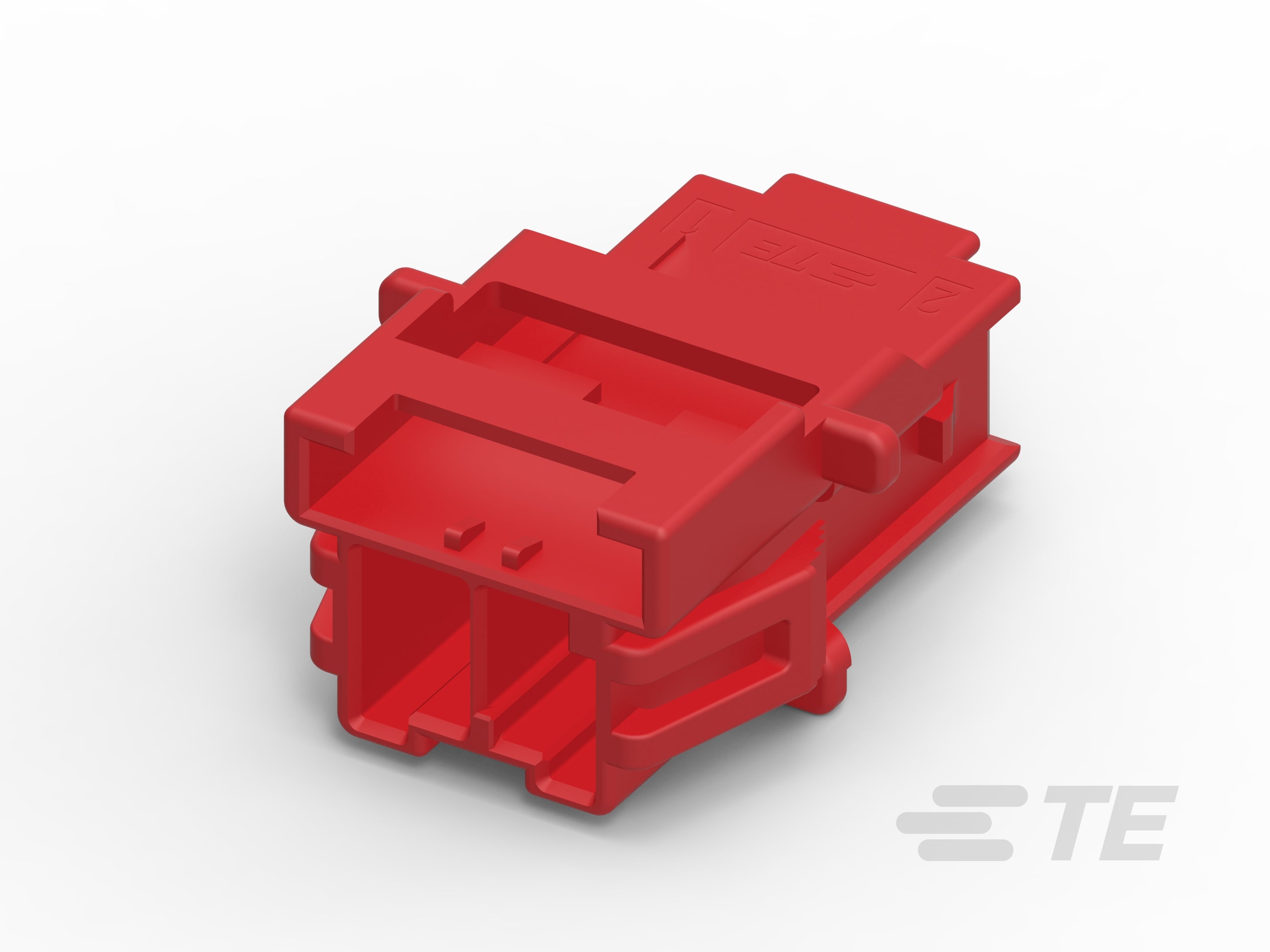 PTL 1X2 CAP PANEL MT HITEMP KEY B RED-6-1971772-2