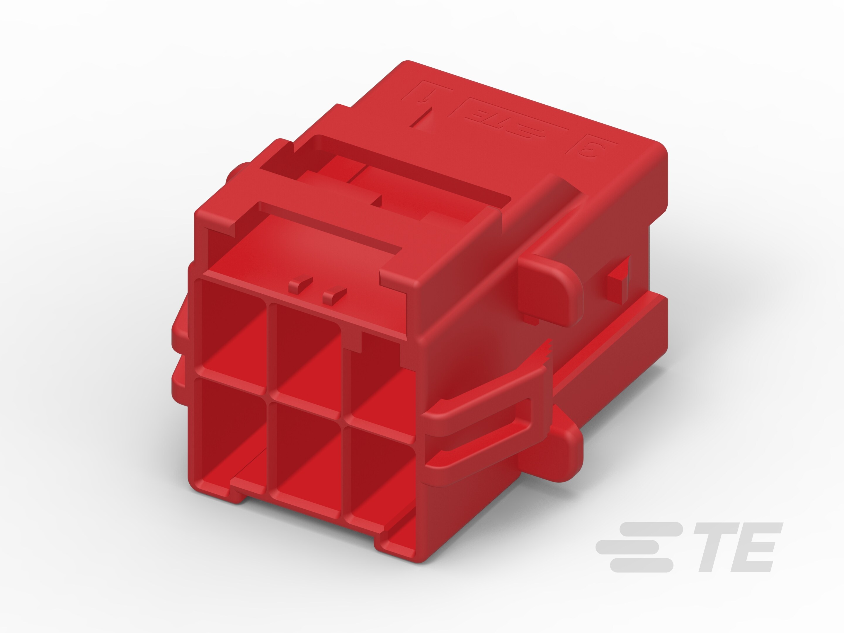PTL 2X3 CAP PANEL MT HIGH TEMP KEY B RED-6-1971775-3