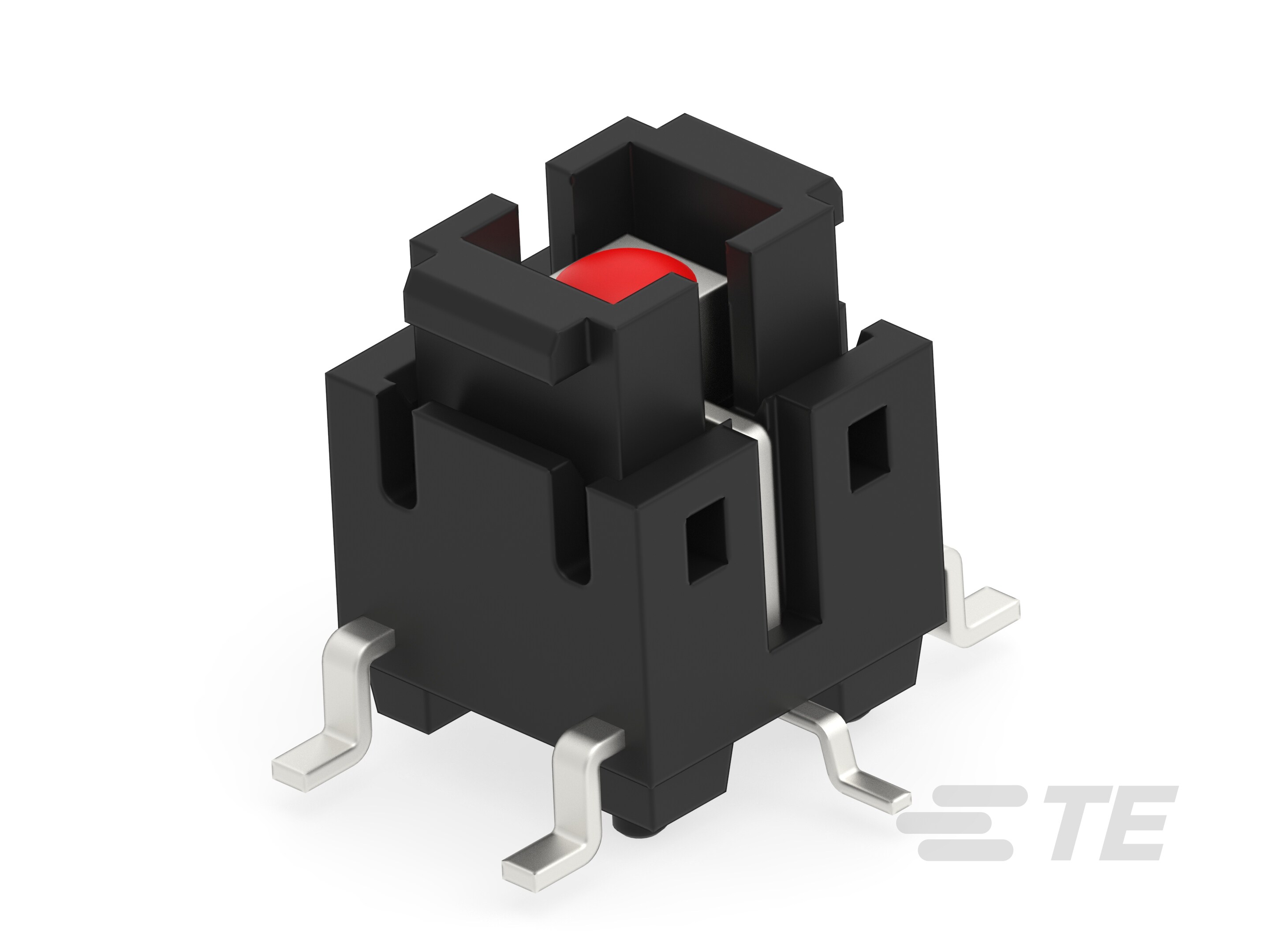 6X6 ILL TACT SMT 520GF HI RED-6-2213819-3