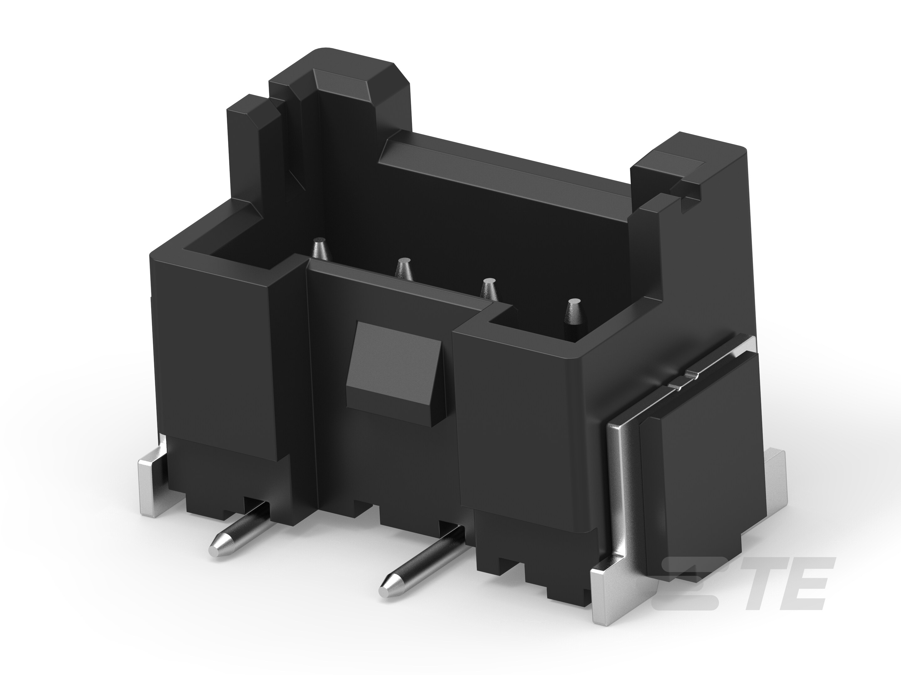 EP2.5 single row SMT header,4P,black-6-2365497-4