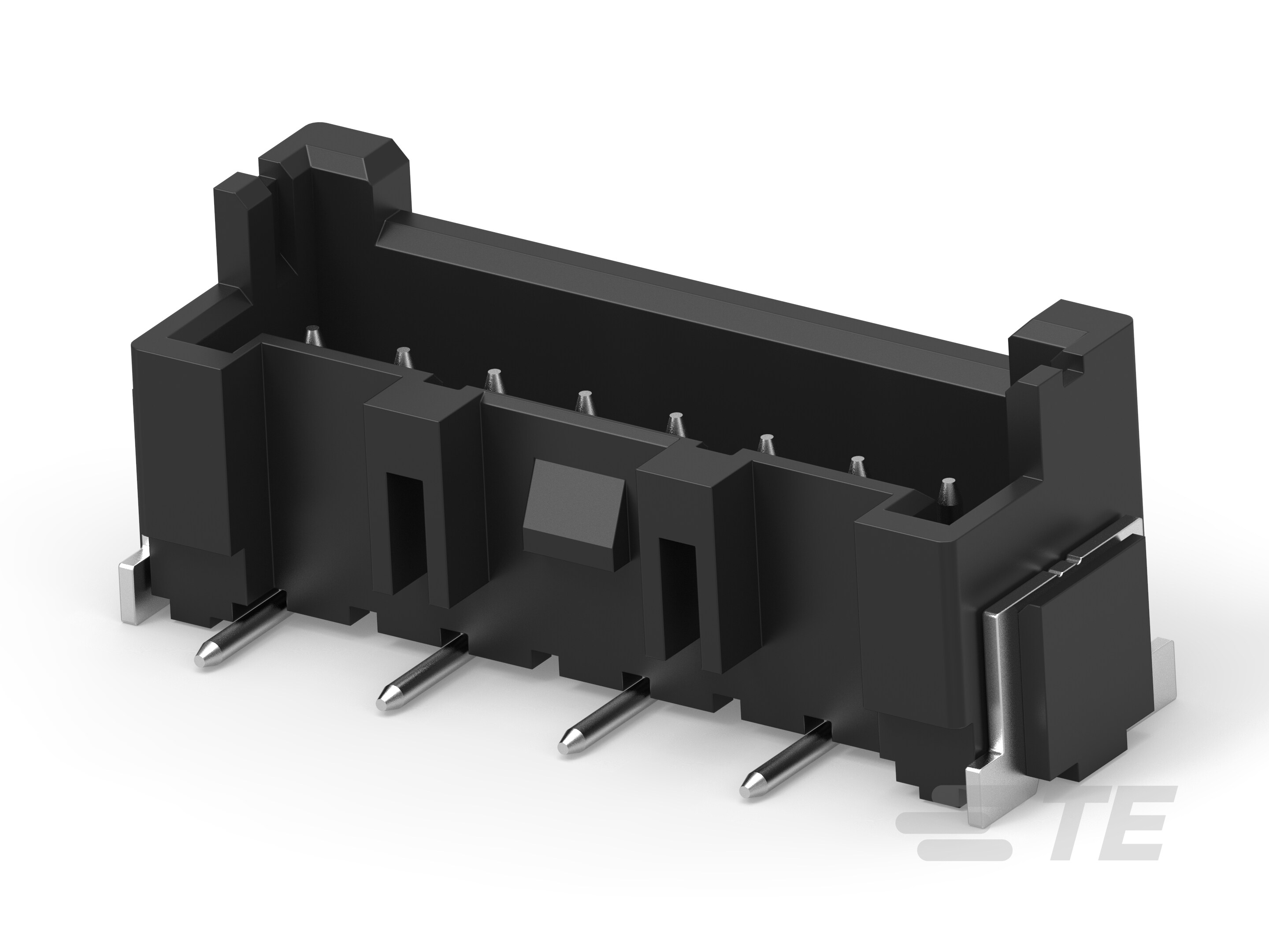 EP2.5 single row SMT header,8P,black-6-2365497-8