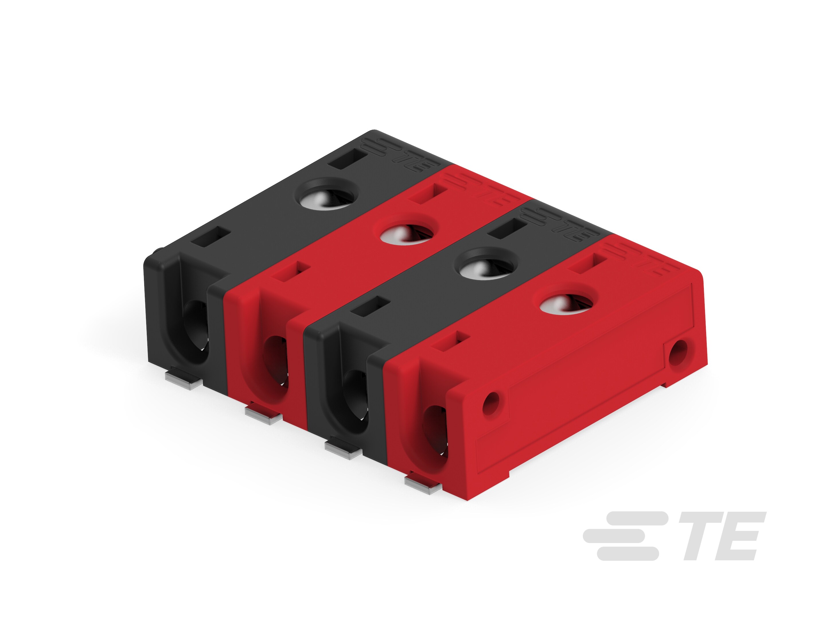 4P MODULAR POKE-IN CONN_BK/RD/BK/RD-6-2834006-4