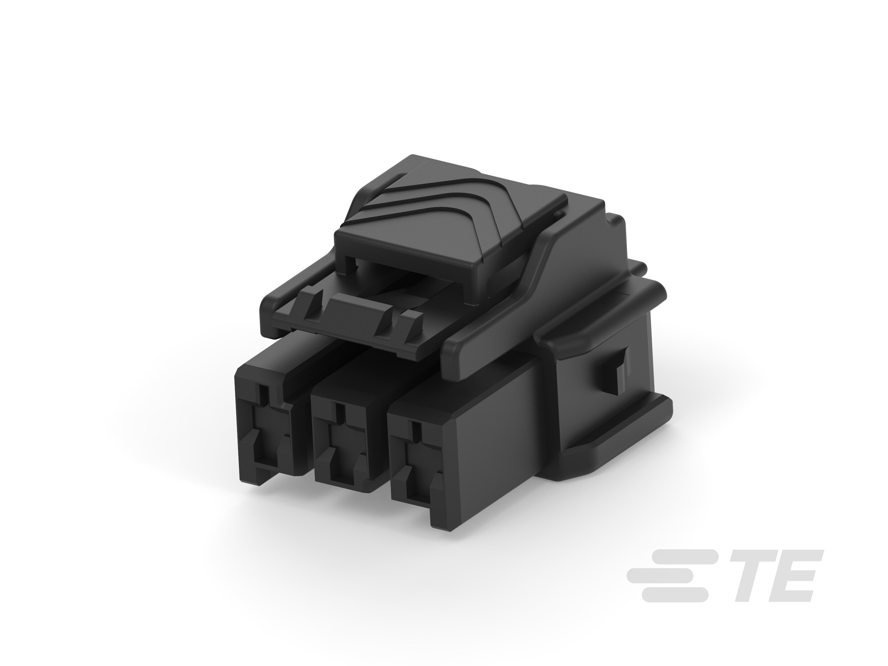 PTL 1X3 PLUG HSG HIGH TEMP KEY C BLK-7-1971773-3