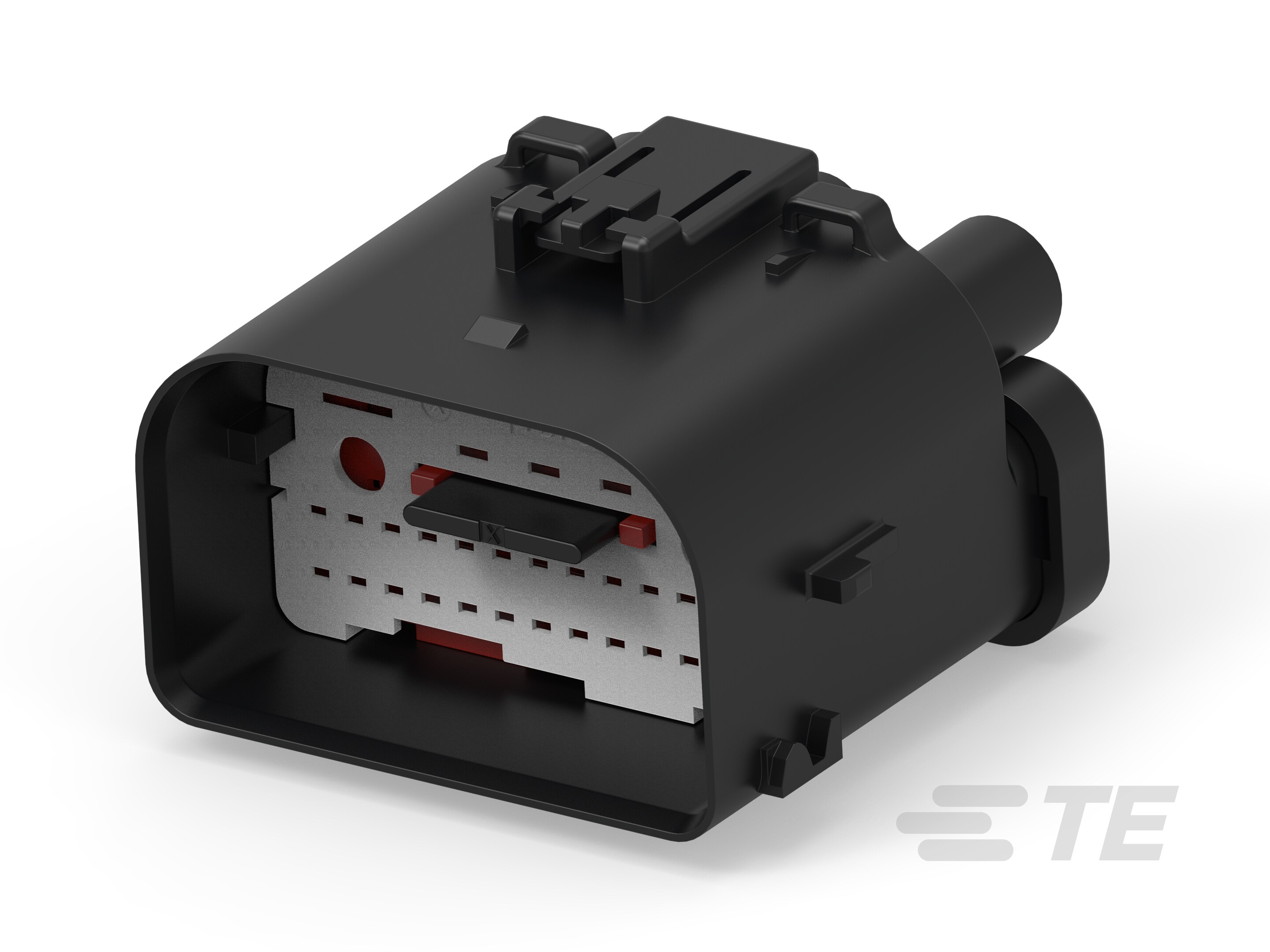 34WAY IN-LINE CAP ASSY, KEY A BLKD-7-2203356-1