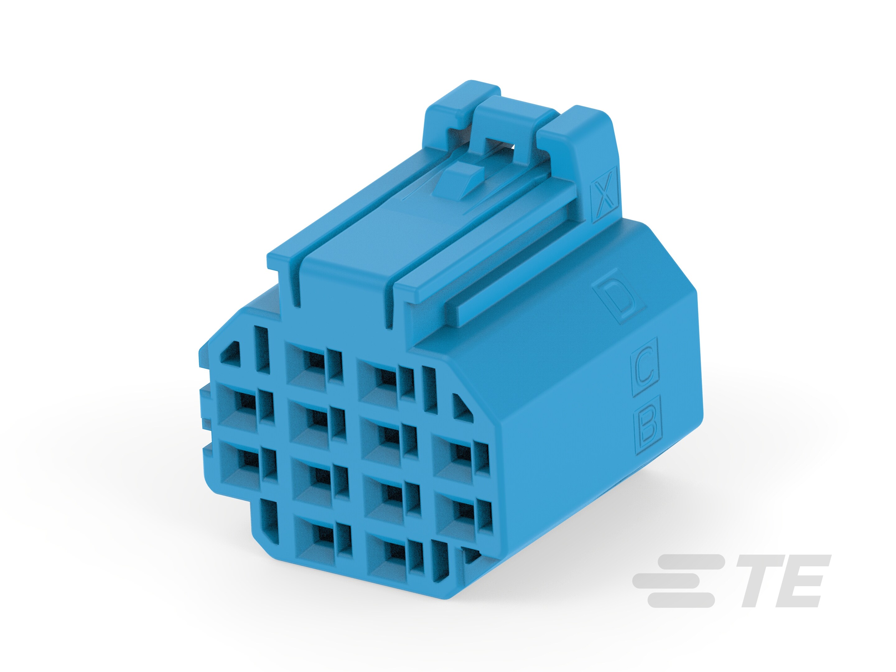 DYNAMIC D1000 SLIM REC HSG 12P X KEY BL-7-2366515-2