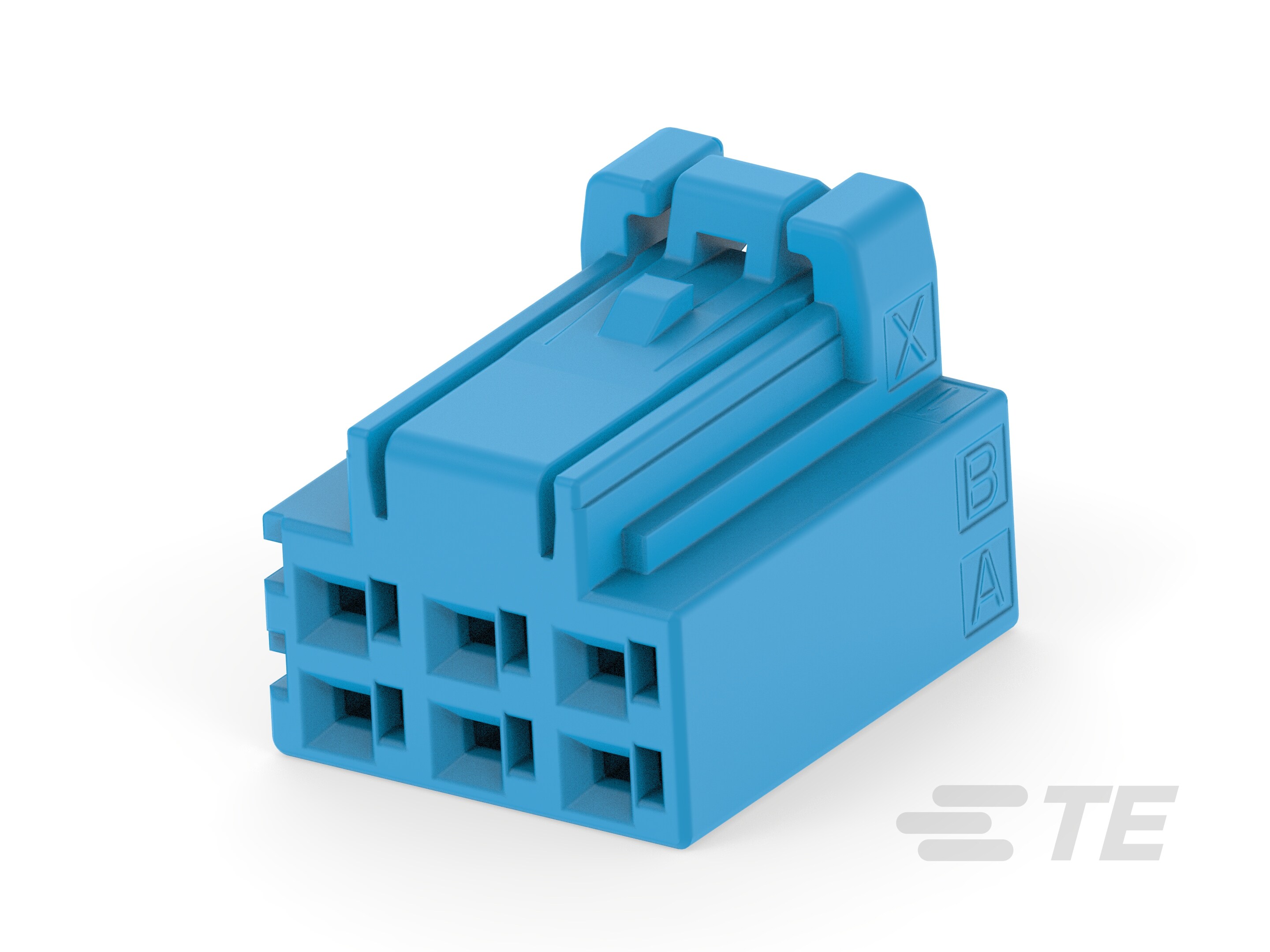 DYNAMIC D1000 SLIM REC HSG 6P X KEY BL-7-2366515-6