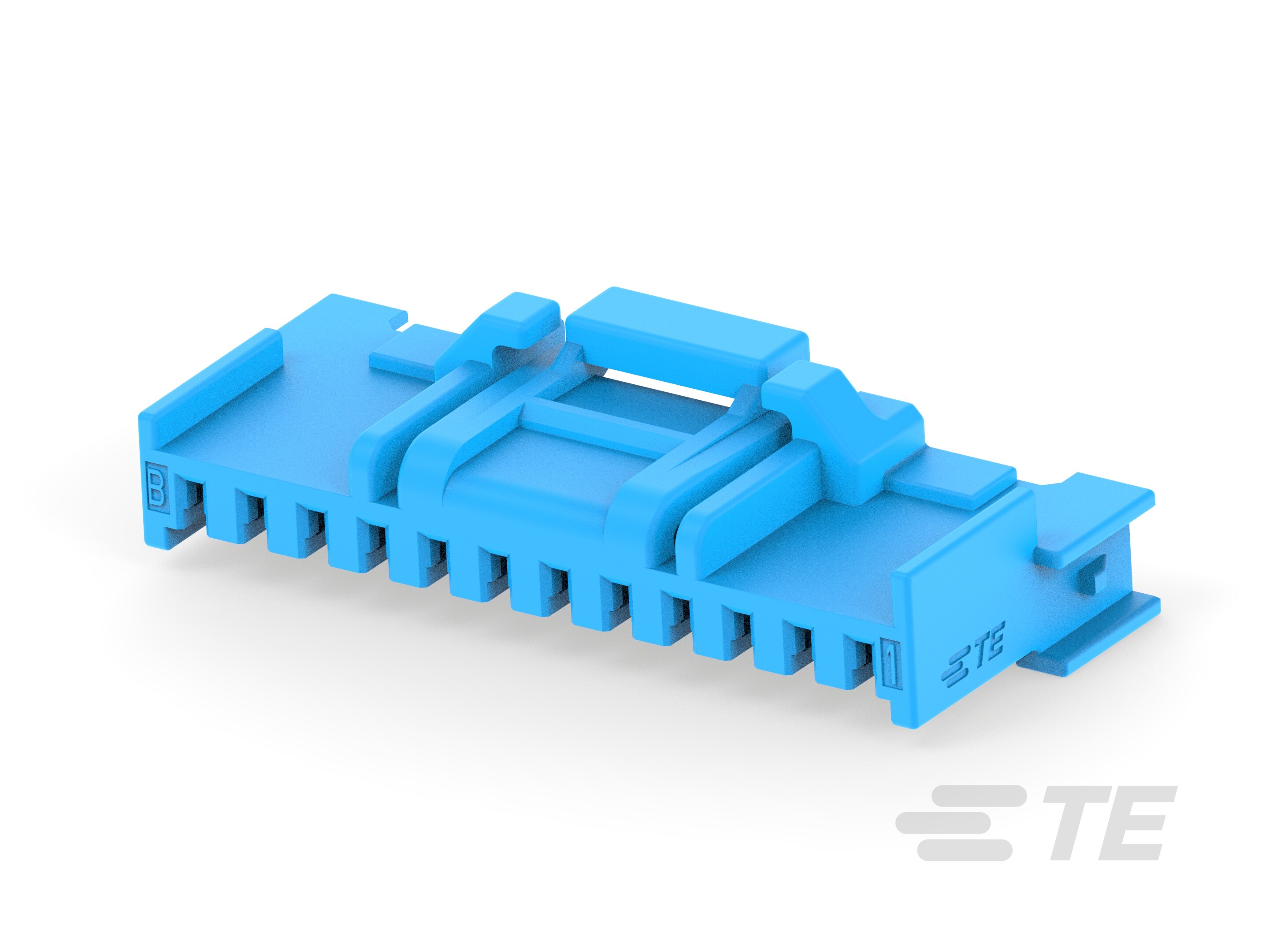 SGI 1.5 Plug HSG, 12P, Key B, Blue-7-2382946-2