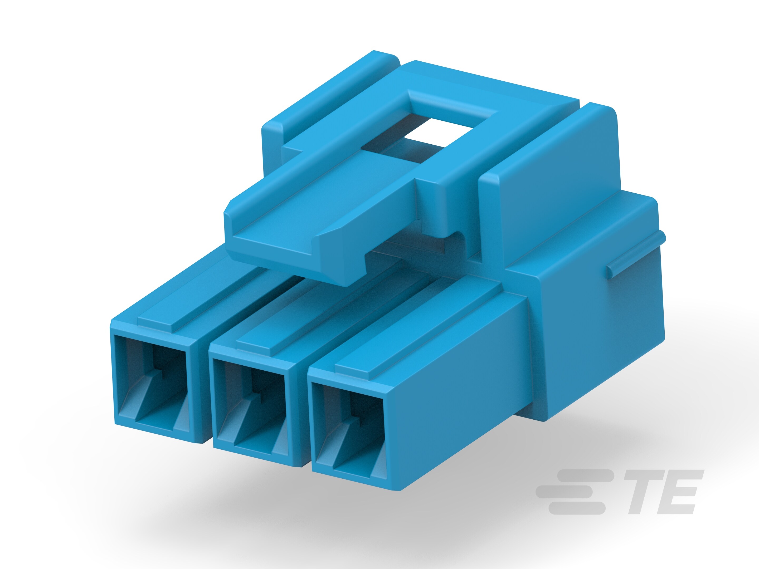 Plug HSG3P Blue HCI 6.2 Pitch Outer Lock-7-2408780-3