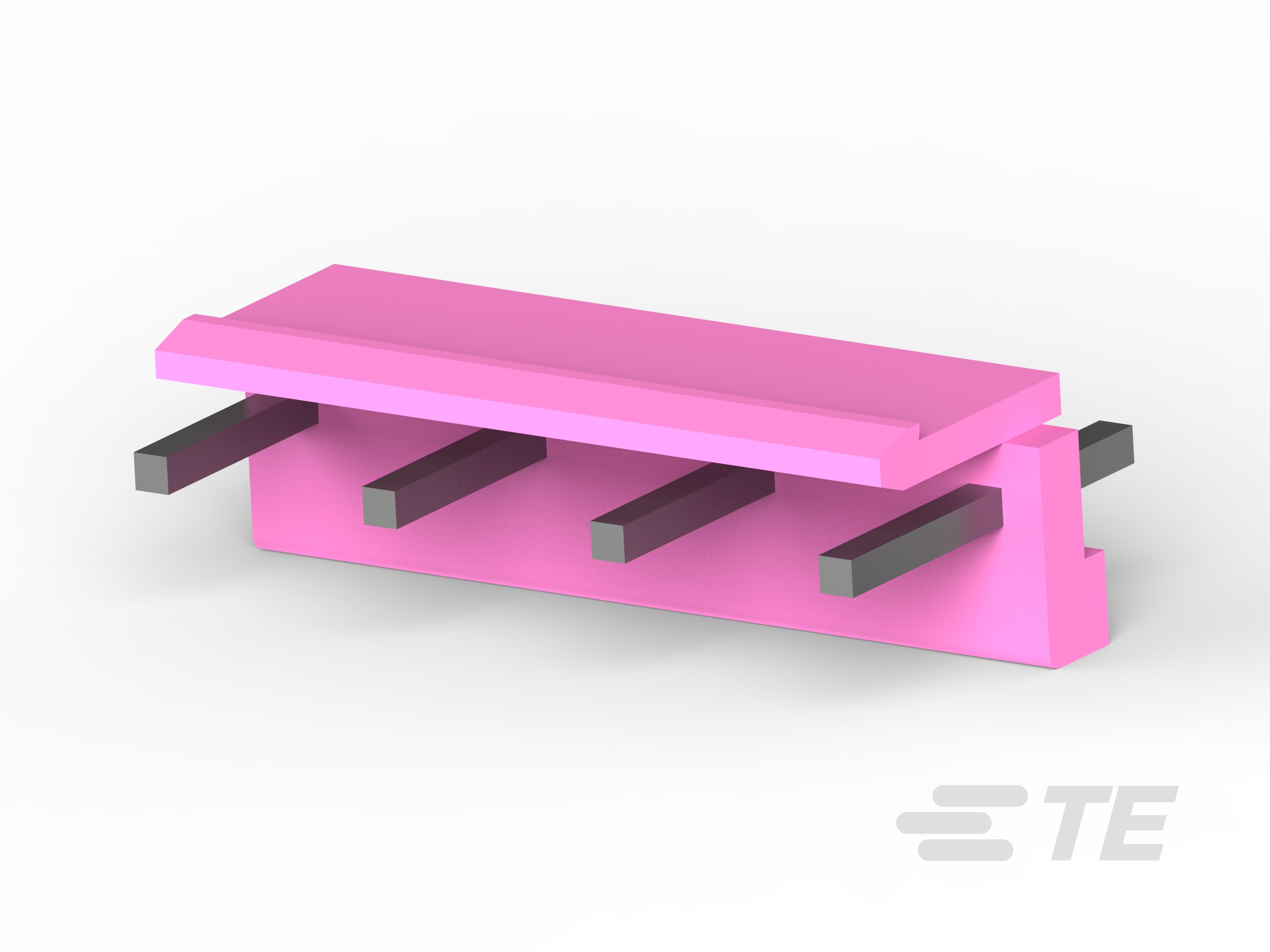 EP CONN.HDR ASSY 4/7P PINK (NO.2,4,6 POS-8-1123724-4