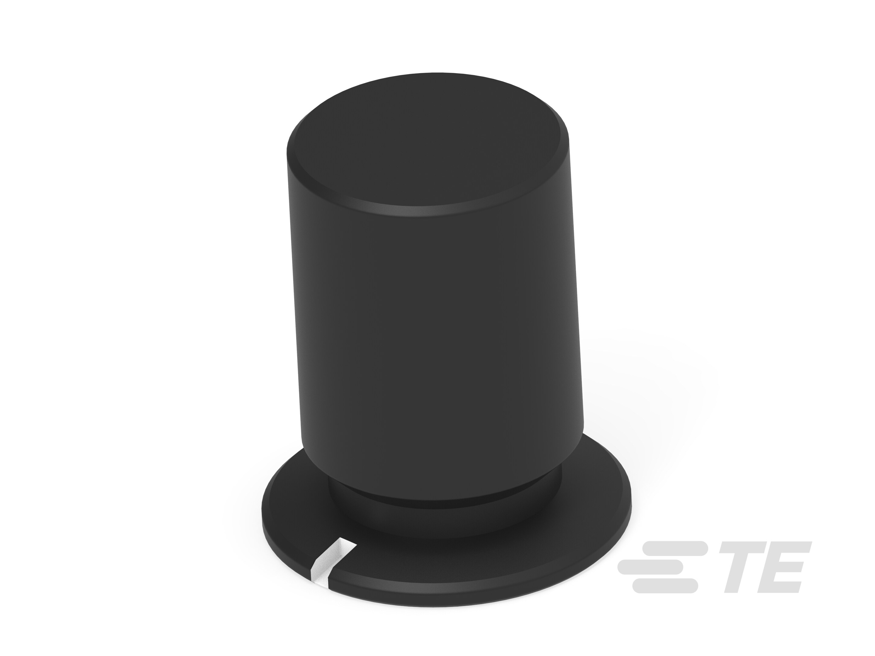 KFS400B1/8=KNOB ALUM BLACK ANO-8-1437621-6