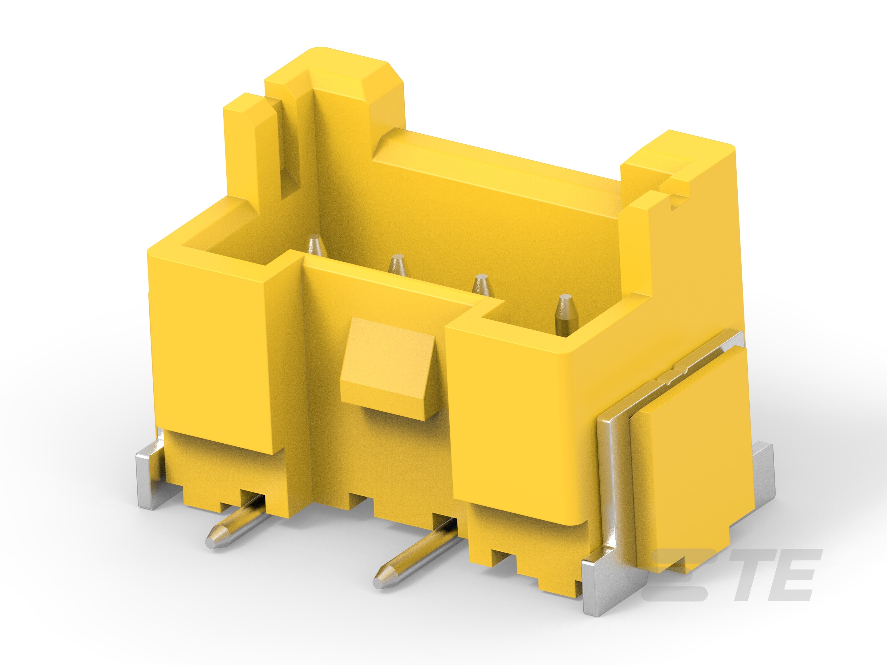 EP2.5 single row SMT header,4P,yellow-8-2365497-4