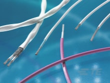 ESA Approved Space Cable: Silver Coated 2 Core Cable, 24 AWG-CAT-55LAT-SC-2T-24