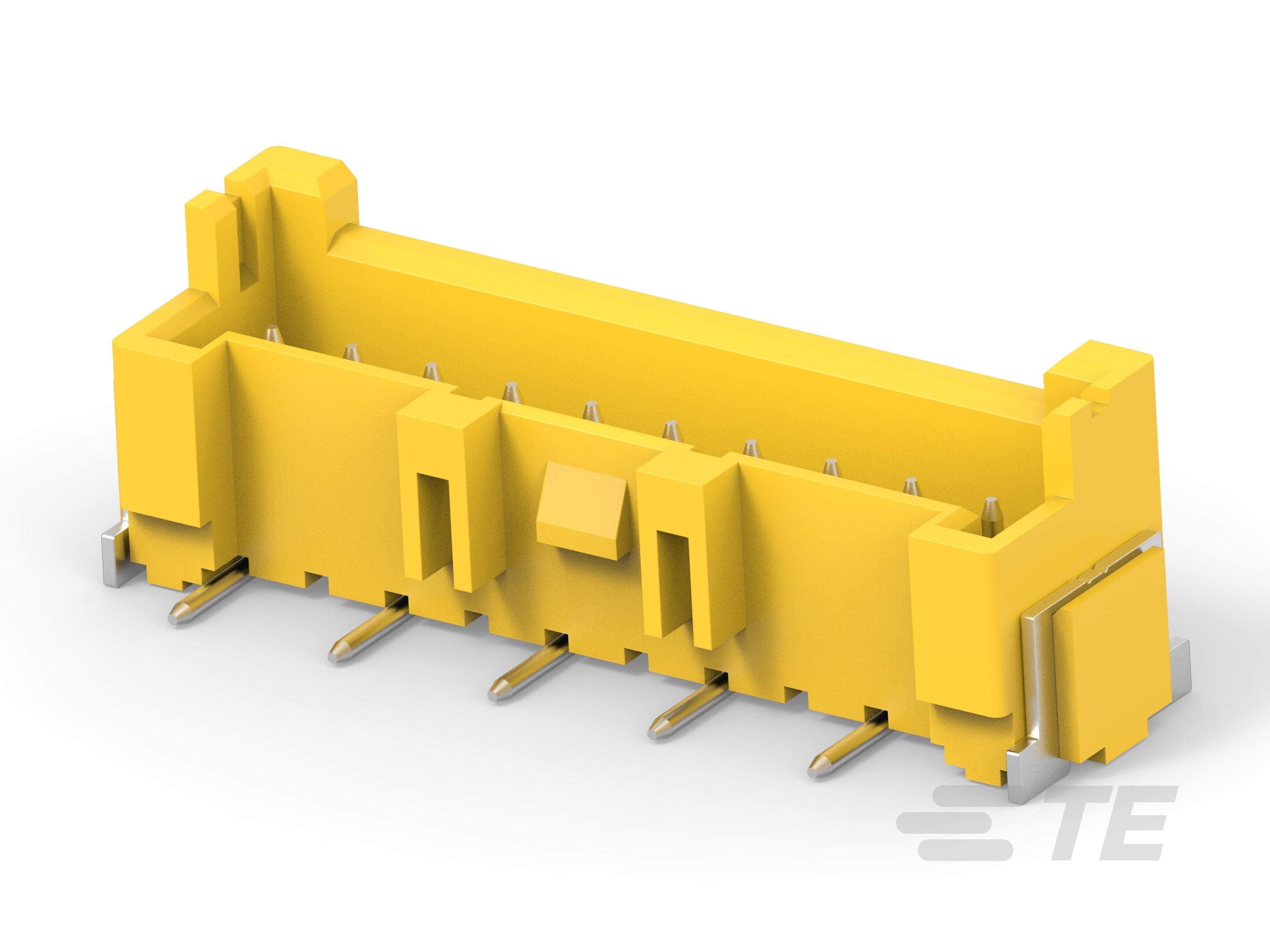 EP2.5 single row SMT header,10P,yellow-9-2365497-0