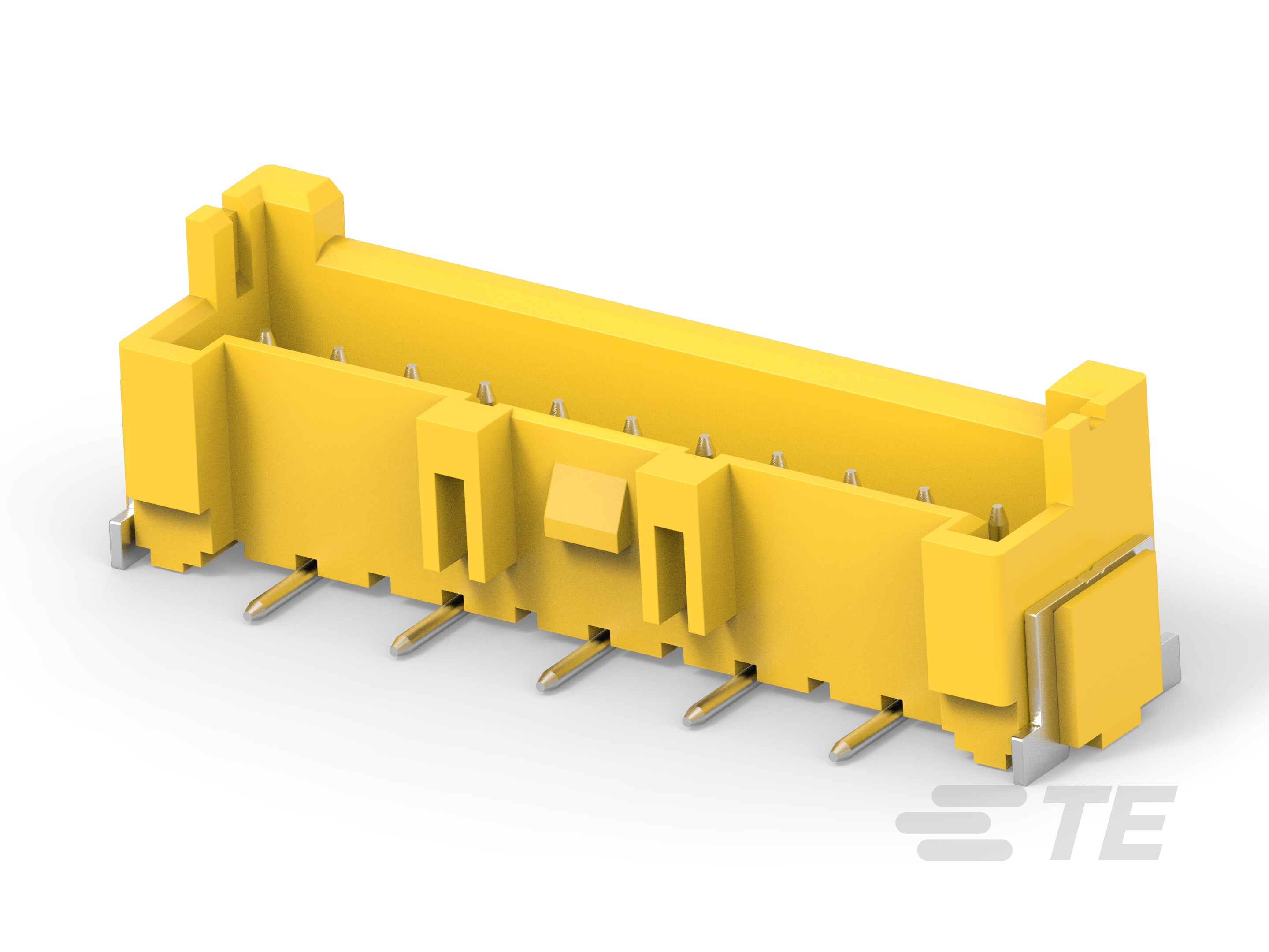 EP2.5 single row SMT header,11P,yellow-9-2365497-1