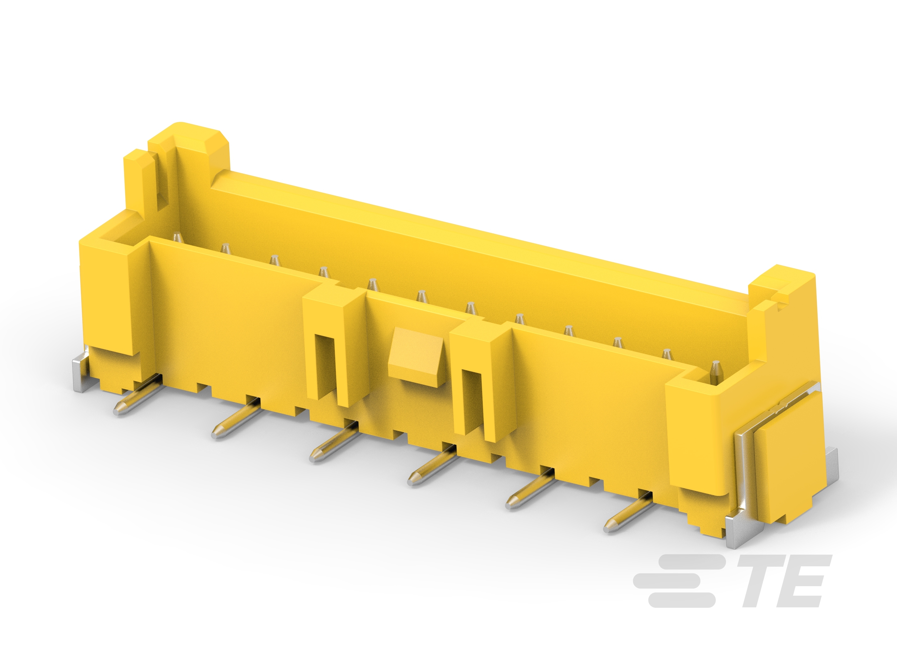 EP2.5 single row SMT header,12P,yellow-9-2365497-2