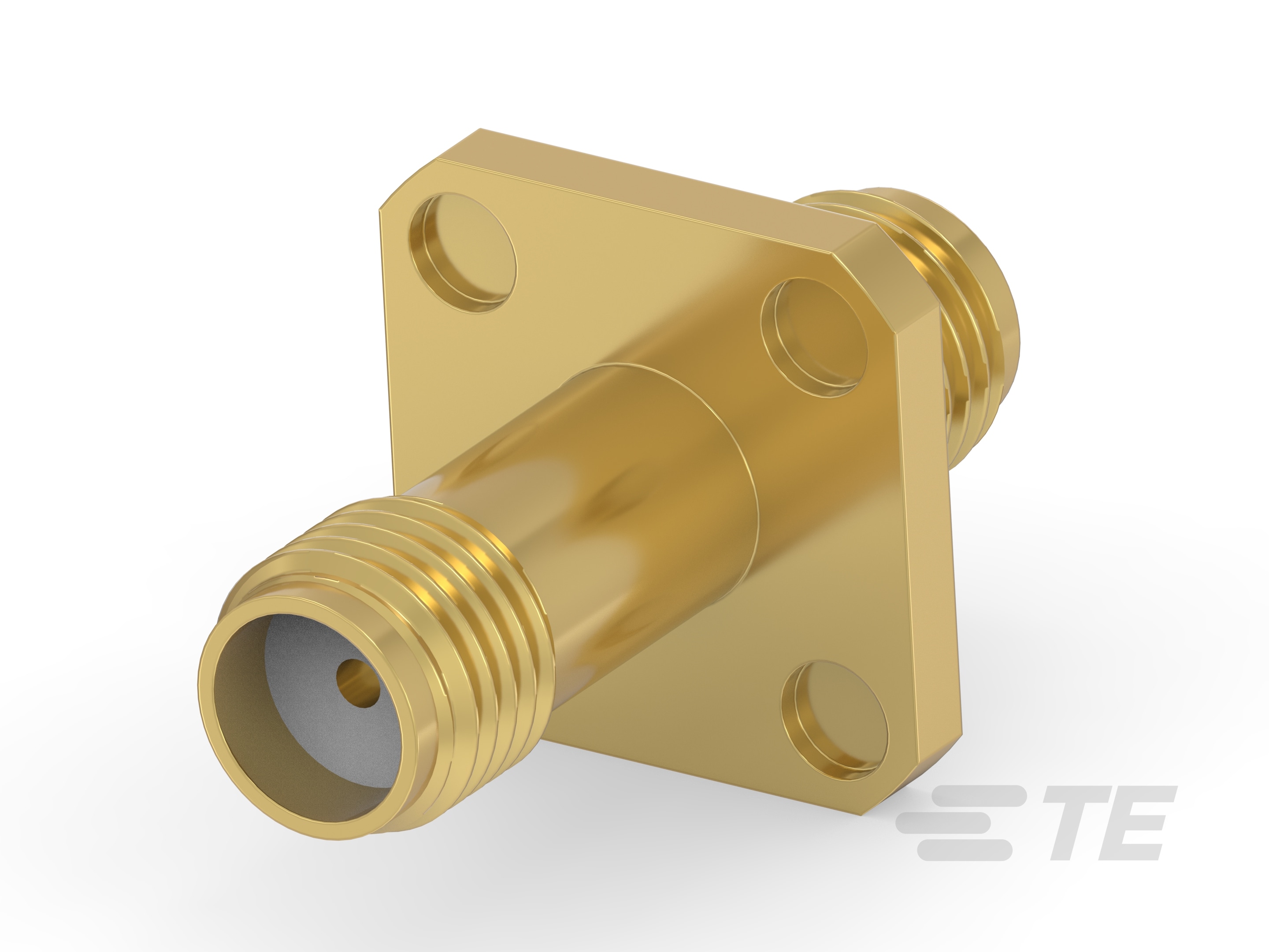 SMA Jack to SMA Jack Flange-ADP-SMAF-SMAF-F-G