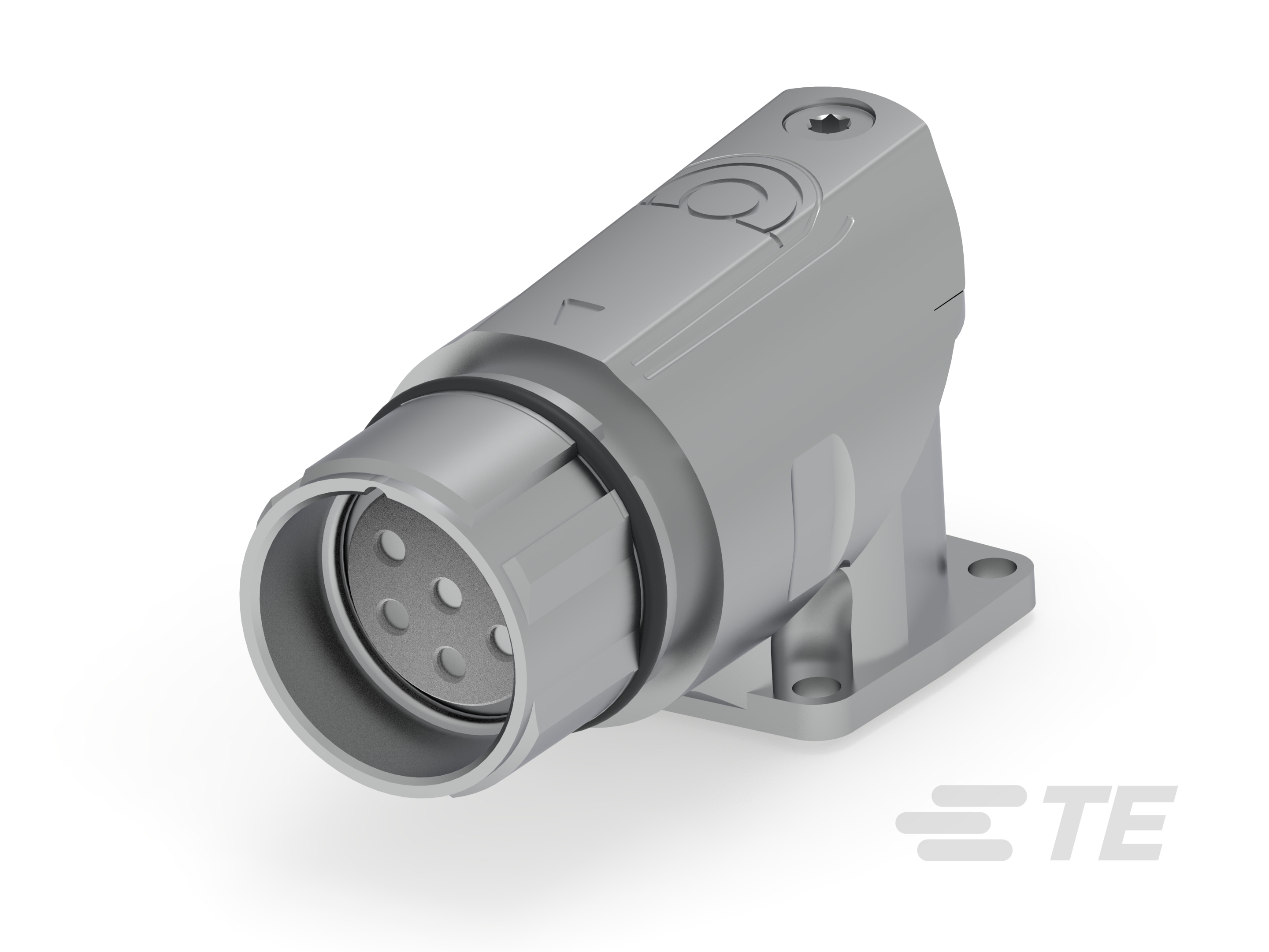 623 receptacle angled, flange 28x28-AFC153N00000224000