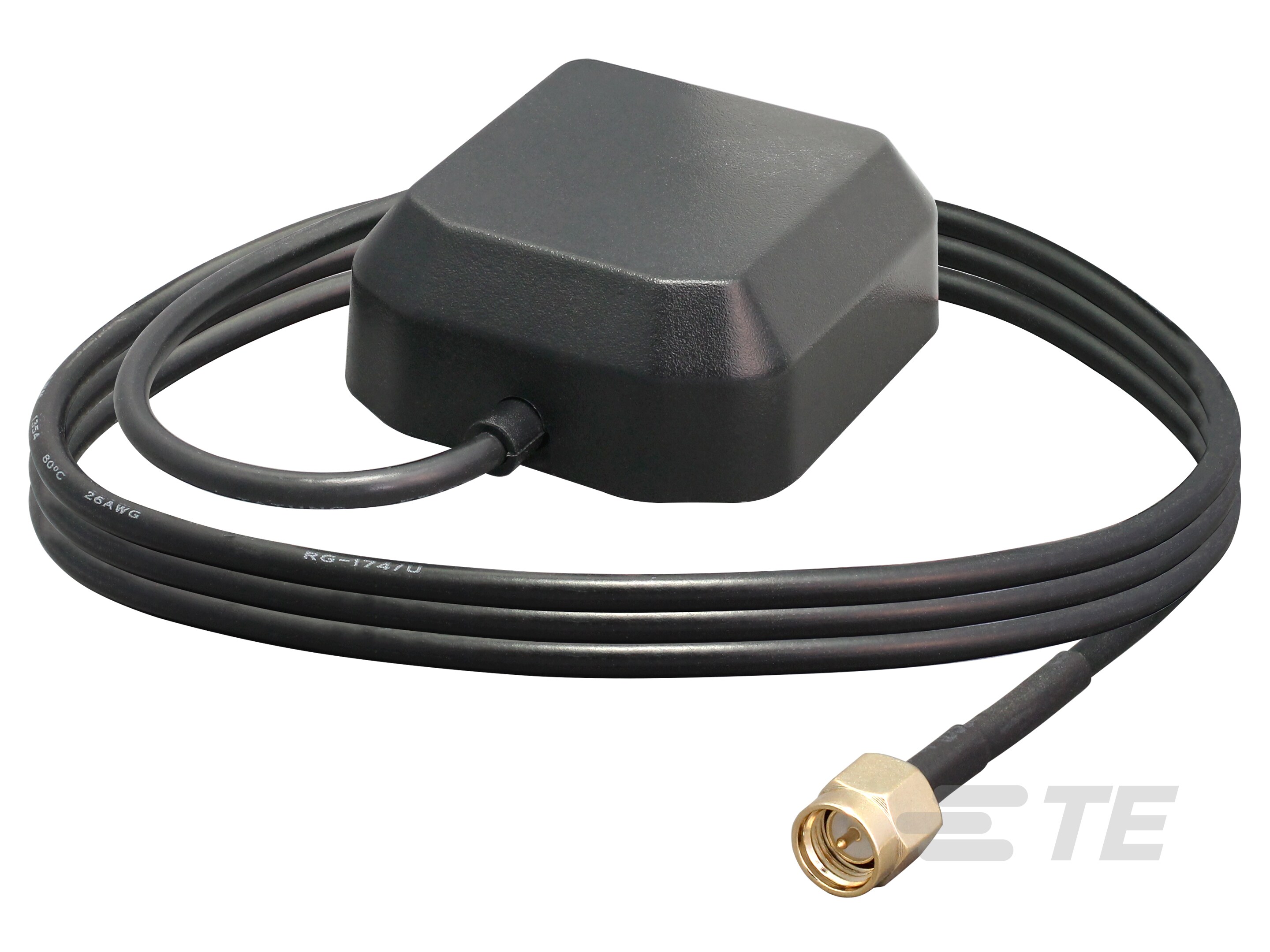 Antenna GNSS L1L2 Ext Mag RG174 3M SMA-ANT-GNRM-L12A-3