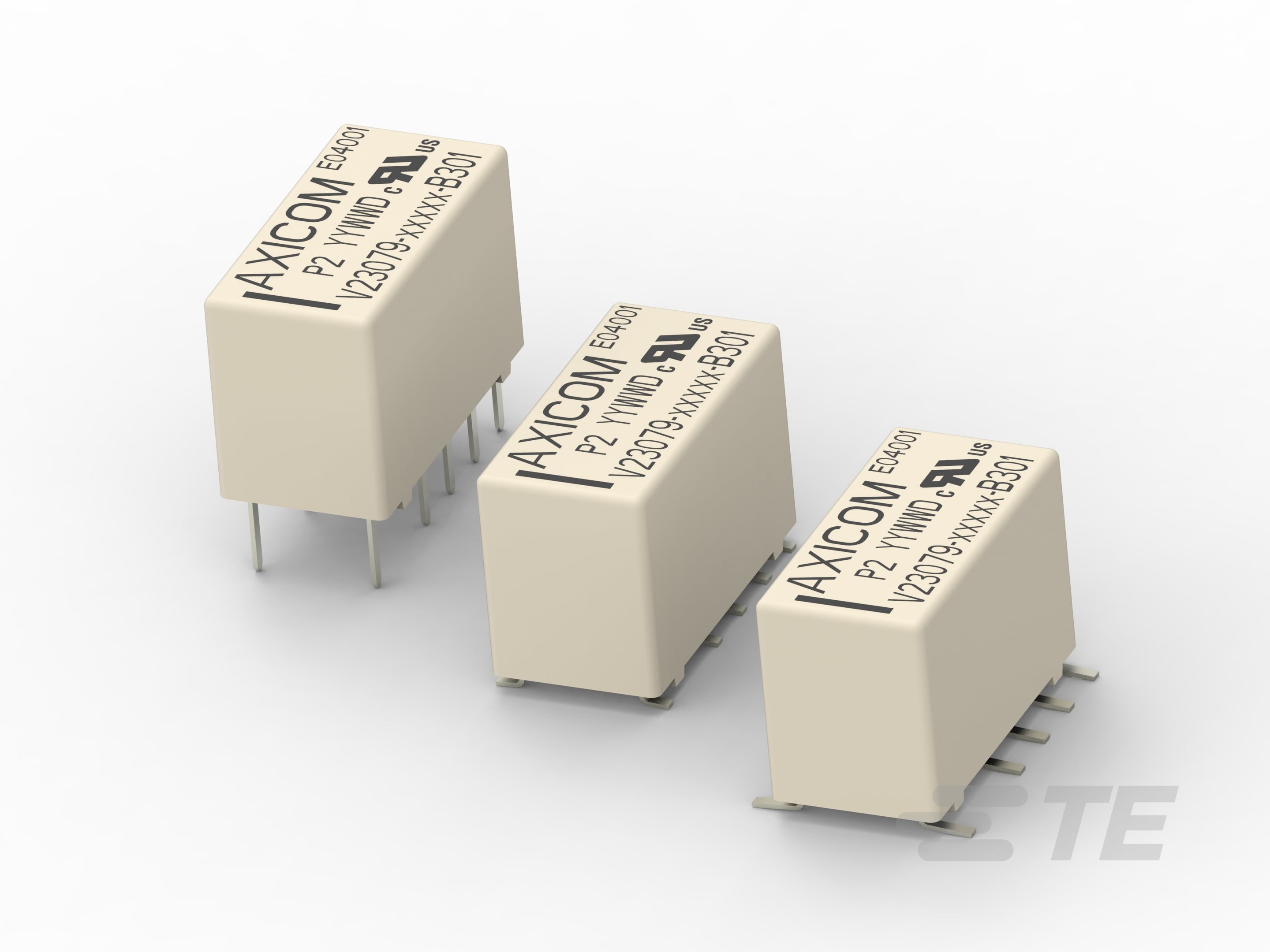 Small Signal Relay, Axicom P2 Standard-CAT-AX41-P1A