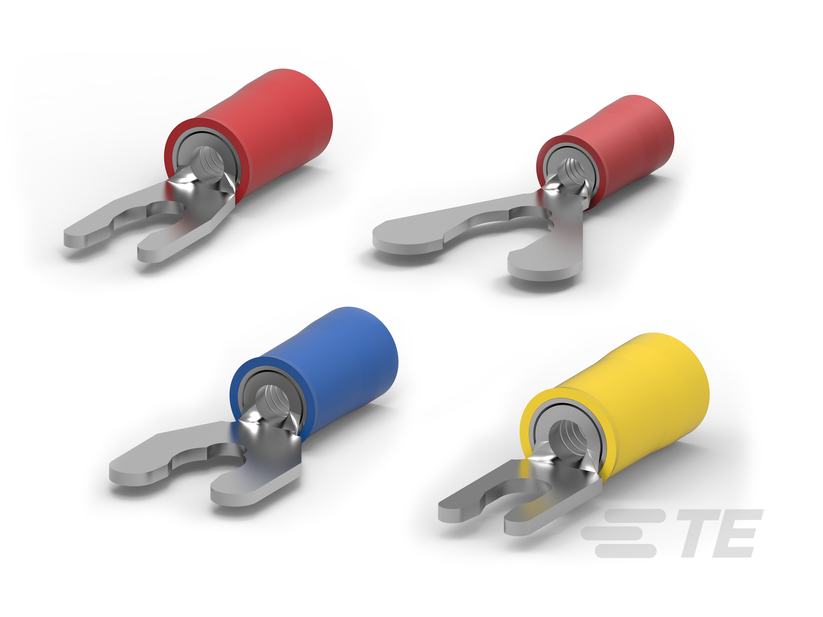 PIDG Short Spring Spade Tongue Terminals-CAT-P592-SH816