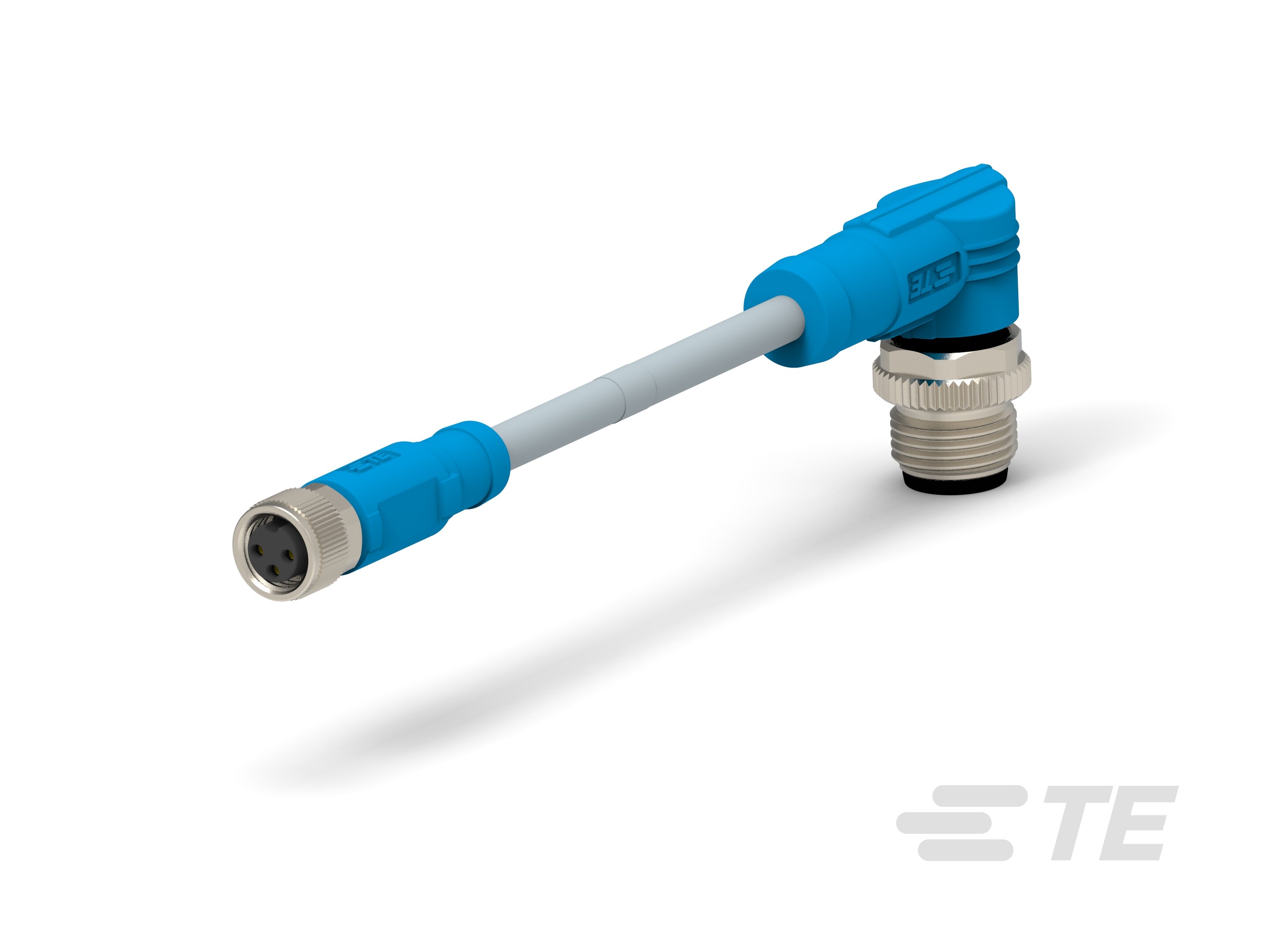 M8 Female Straight to M12 Male Cable Assembly-CAT-SE594-M1R