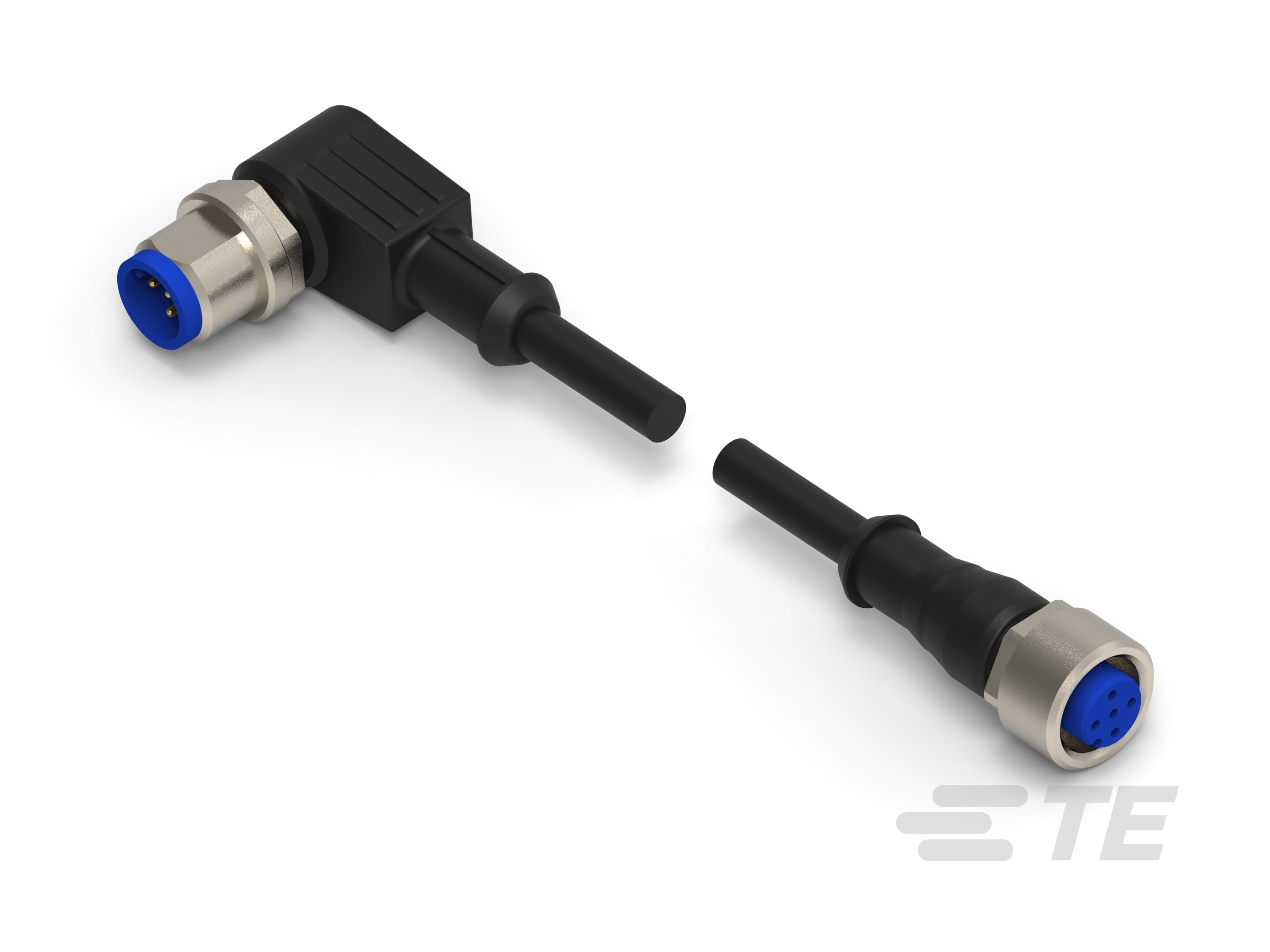 M12 MR-FS Double End Cable Assembly BL-CAT-SE594-M1XX