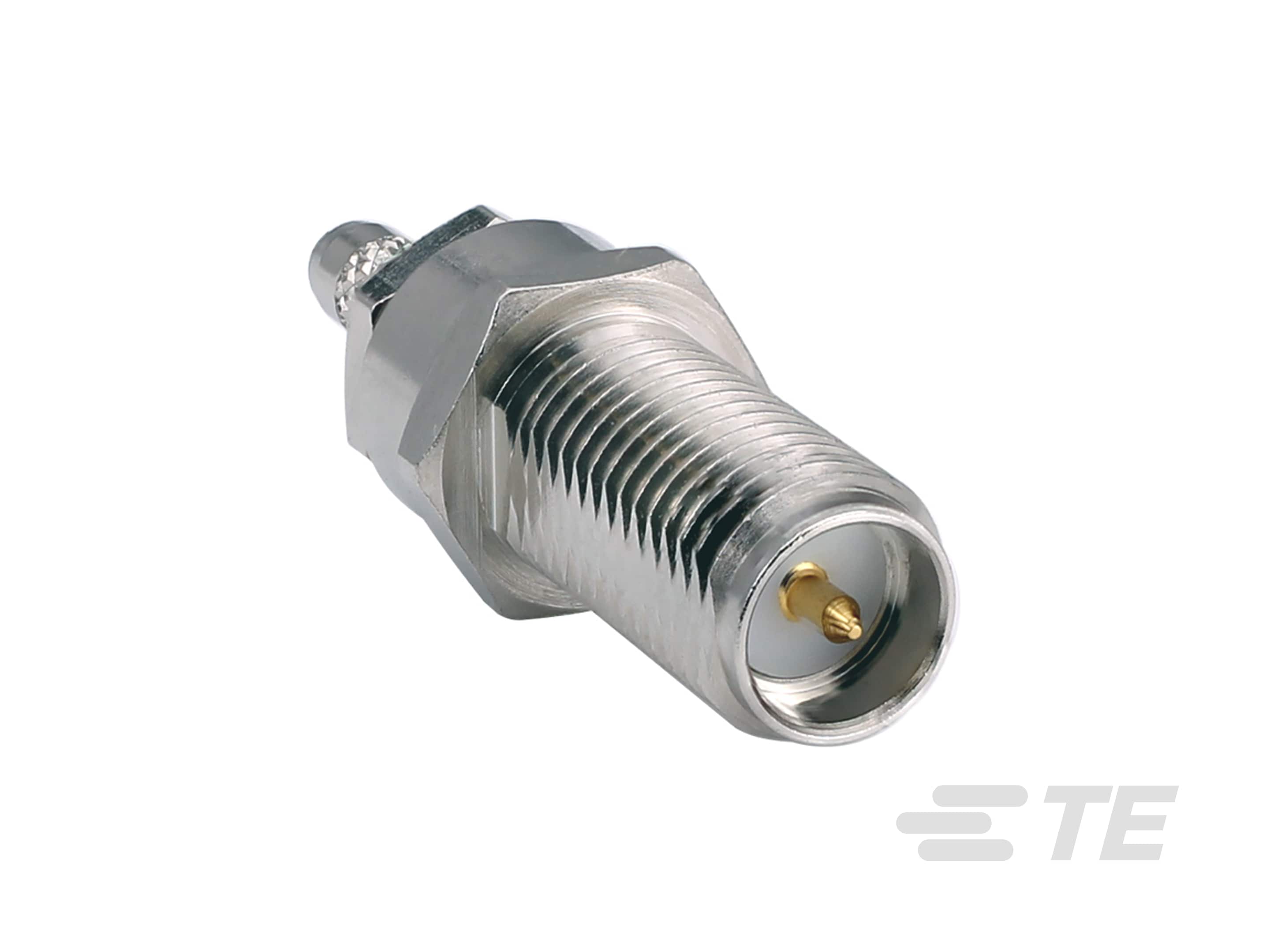 RP-SMA Jack 50 Ohm Bulkhead Mount Crimp-CONREVSMA005