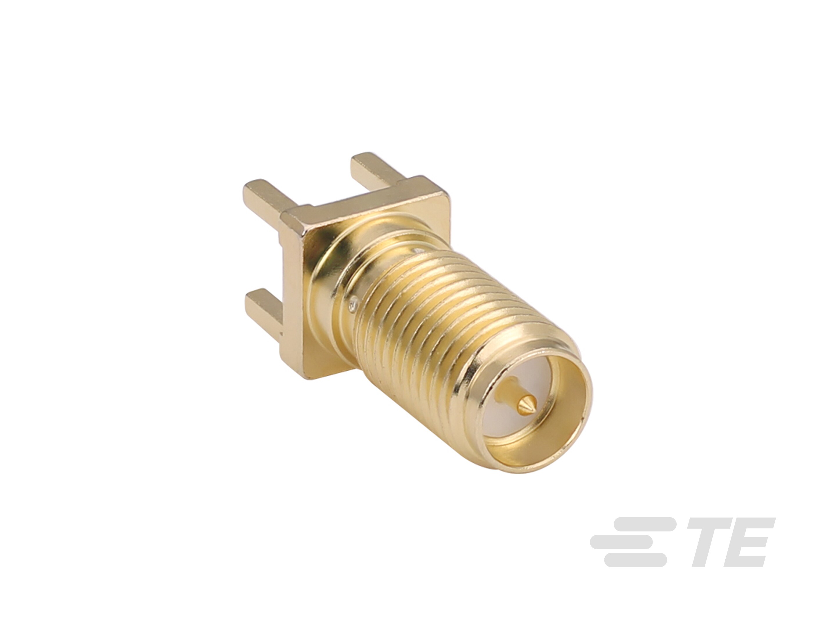 RP-SMA Jack 50 Ohm PCB Through Hole-CONREVSMA008-G